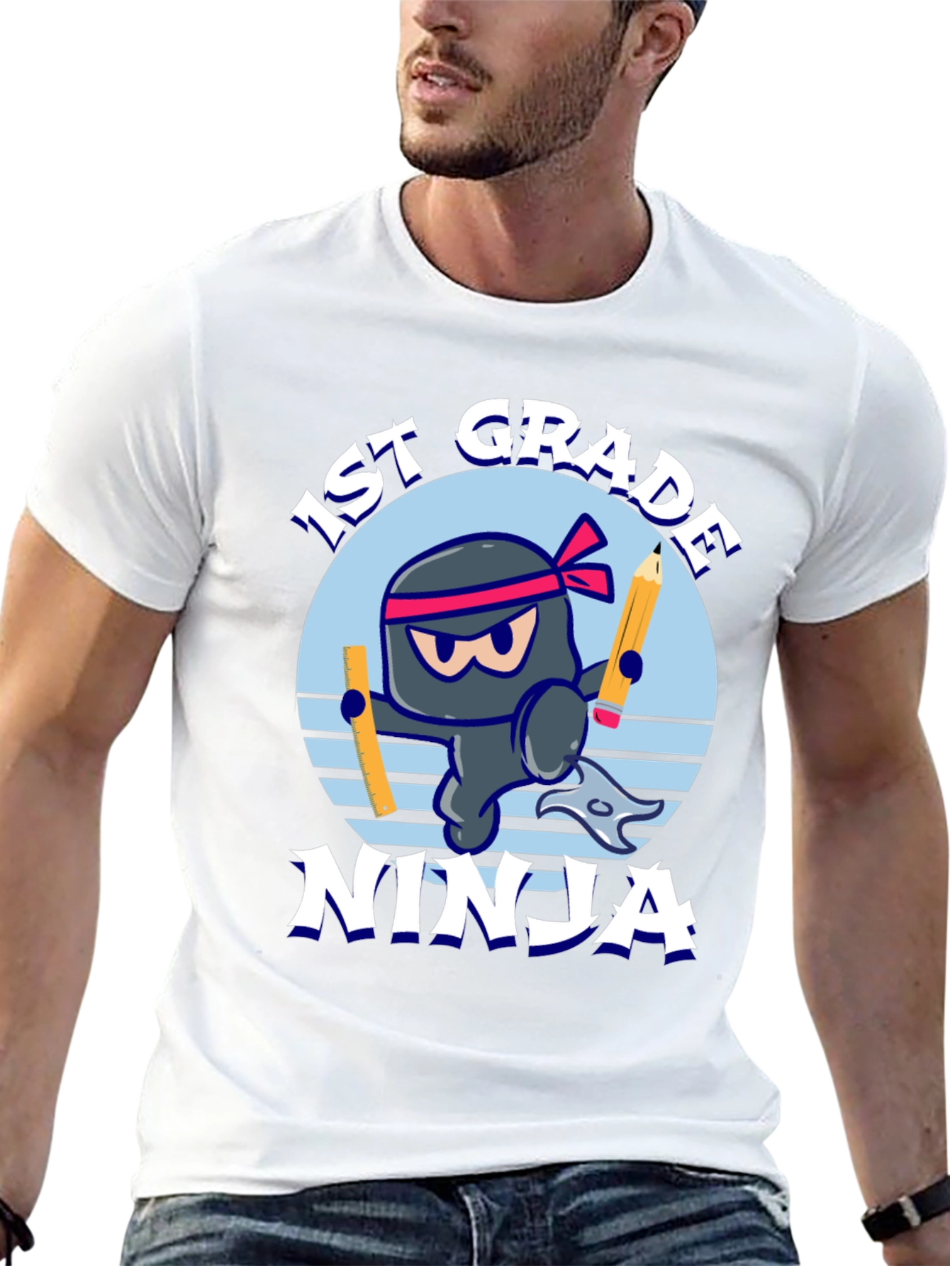 1st Grade Ninja T-Shirt - Back to School