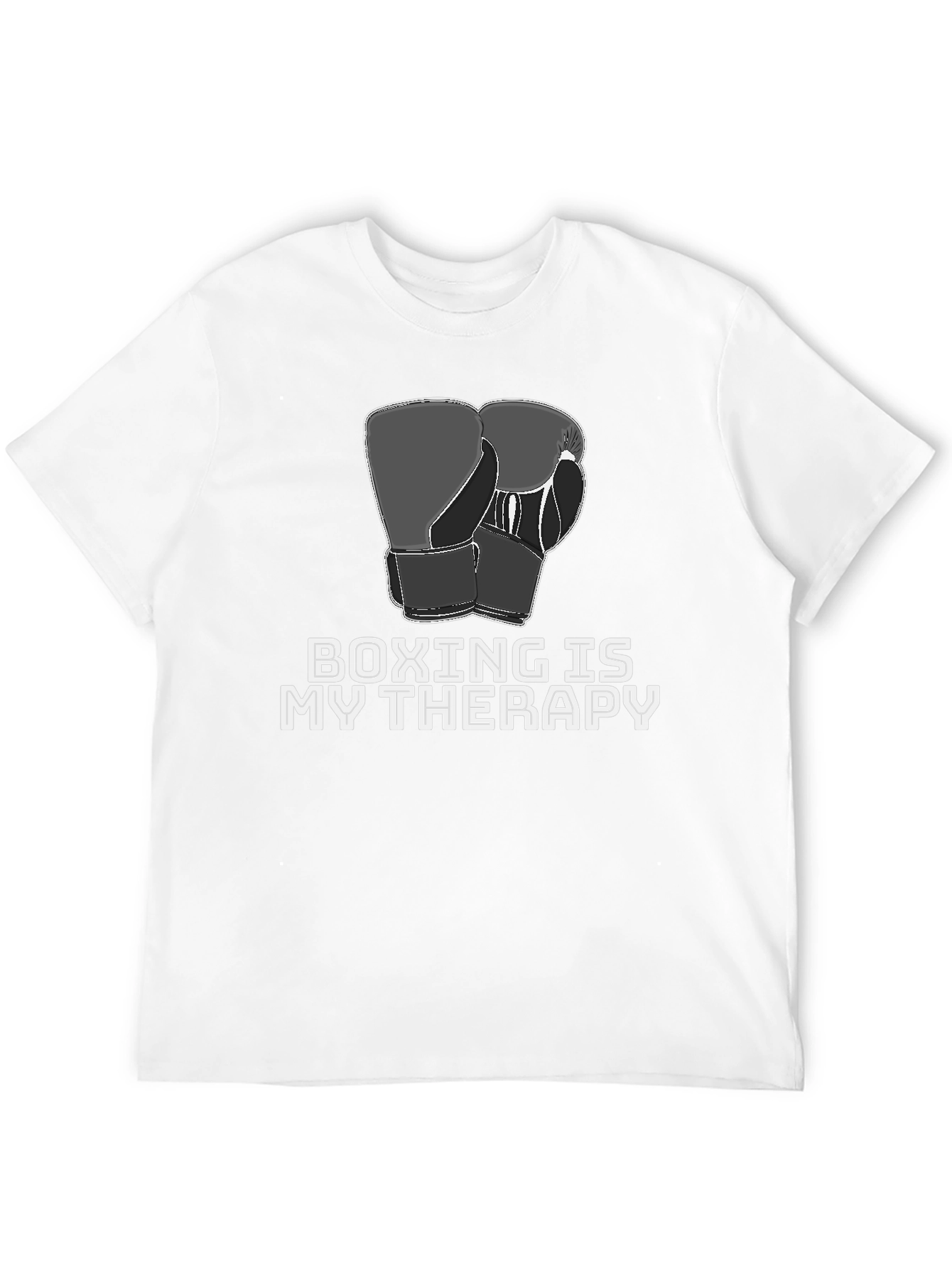 Boxing is My Therapy Graphic Tee