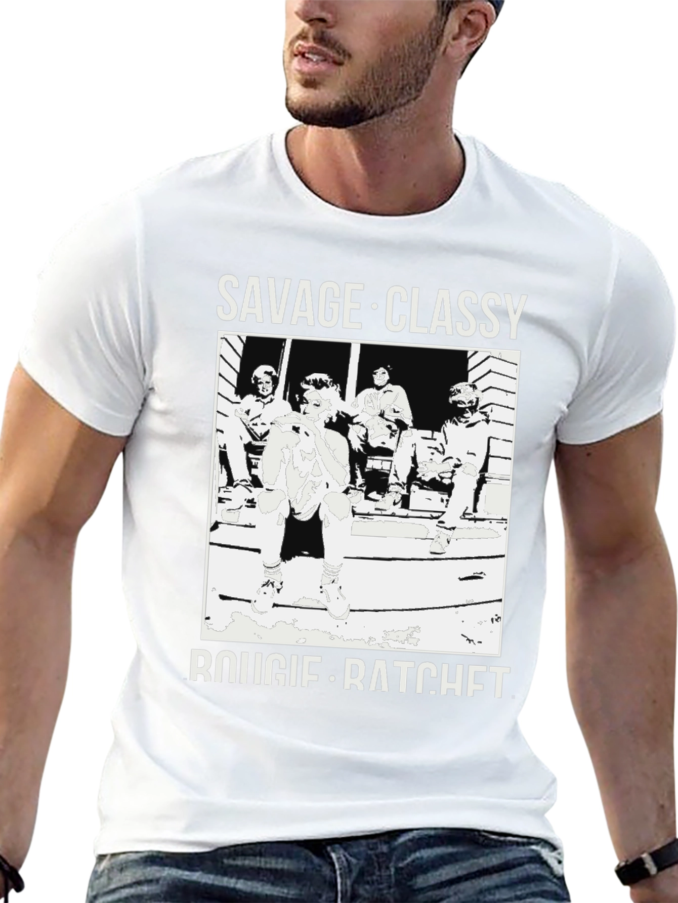 Savage Classy Bougie Ratchet Black T-Shirt