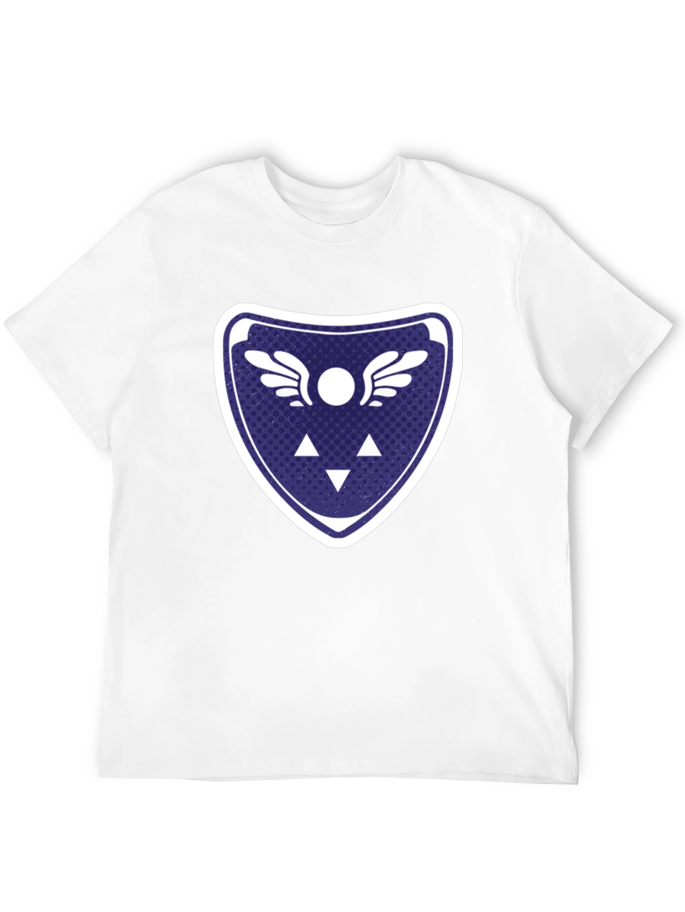 Emblem Graphic Print Mens T-Shirt