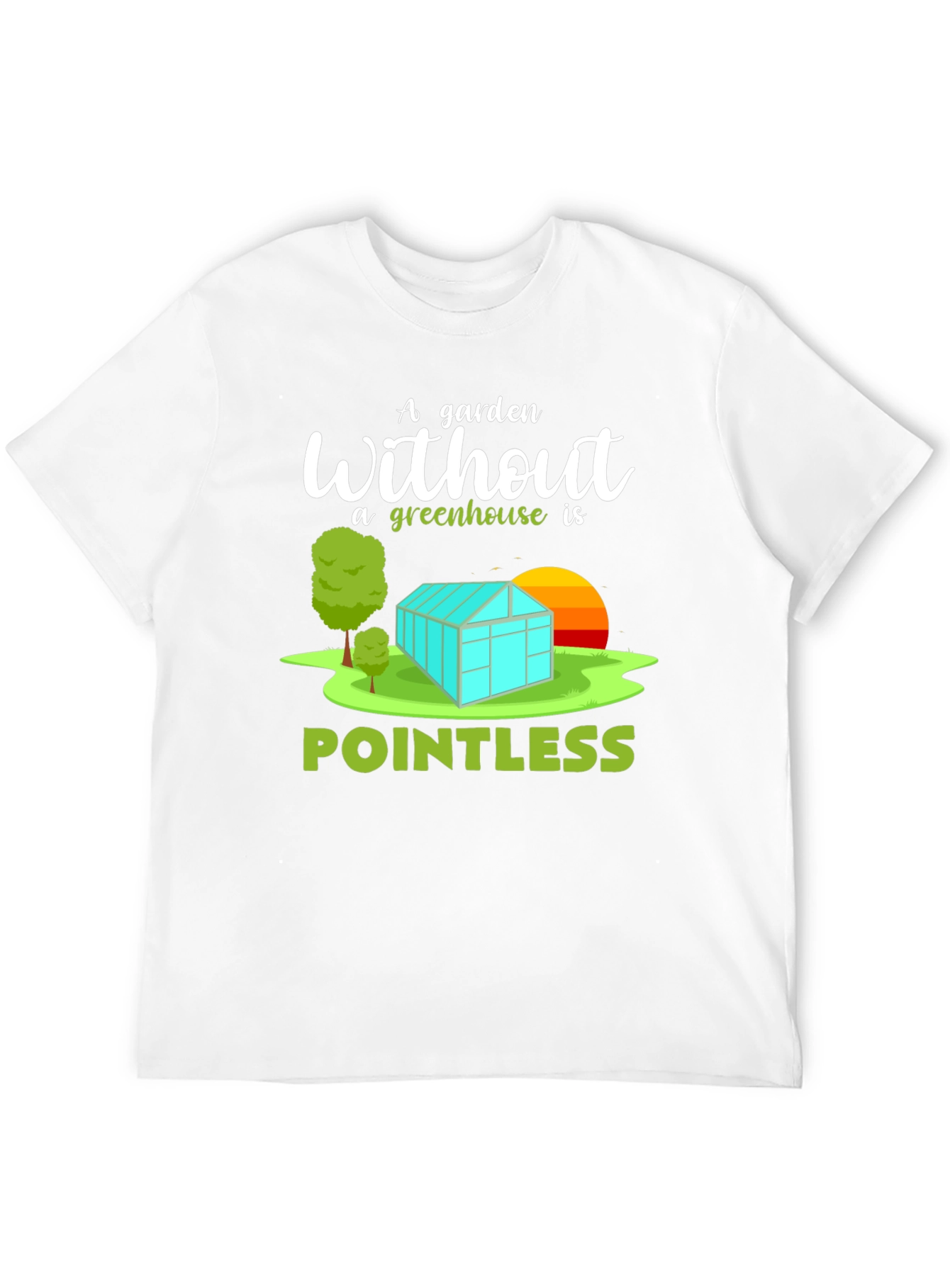Gardening T-Shirt - Greenhouse Lover Tee