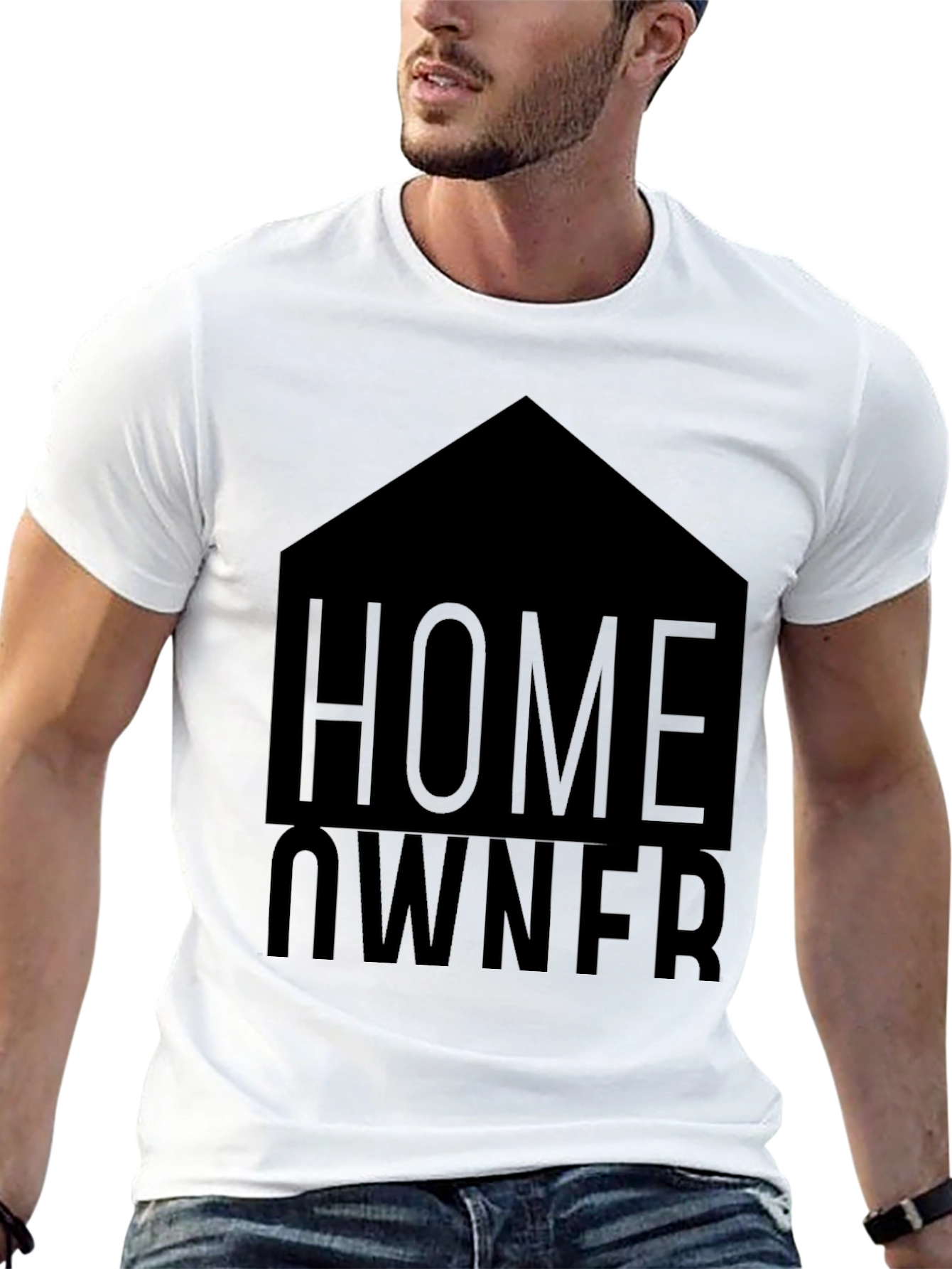Homeowner T-Shirt - Black Graphic Tee