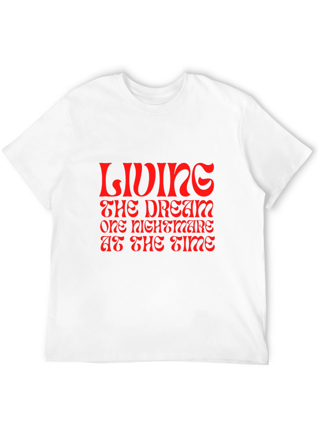 Living the Dream Graphic Tee - Black