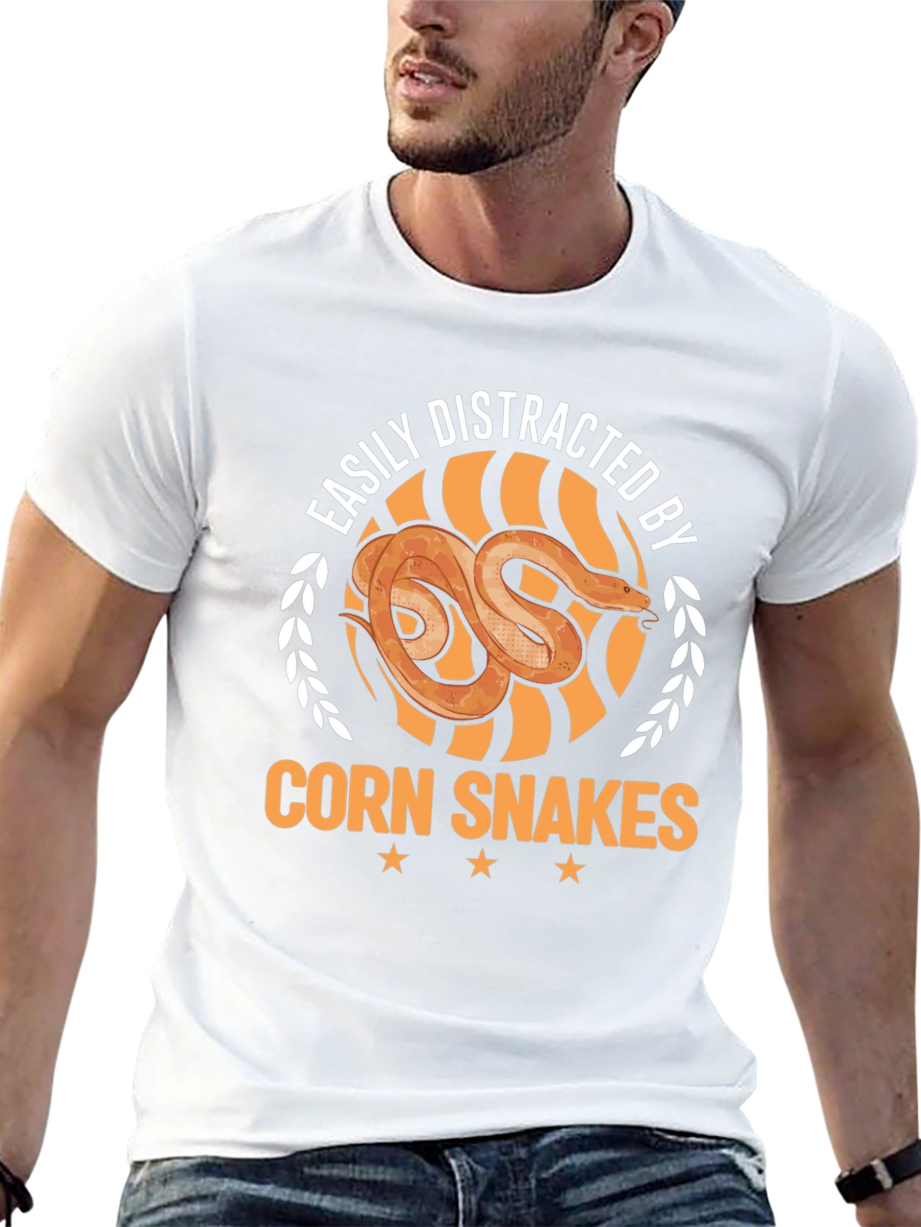 Easily Distracted By Corn Snakes T-Shirt