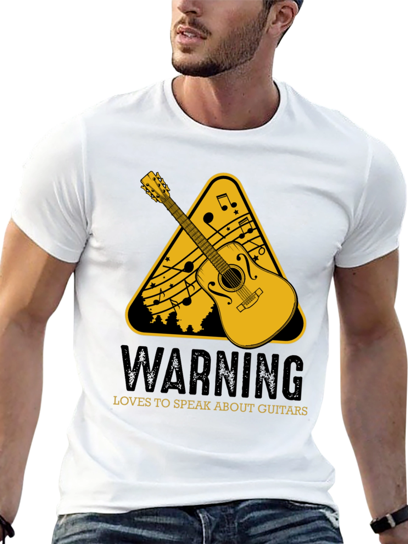 Guitar Lovers Warning T-Shirt