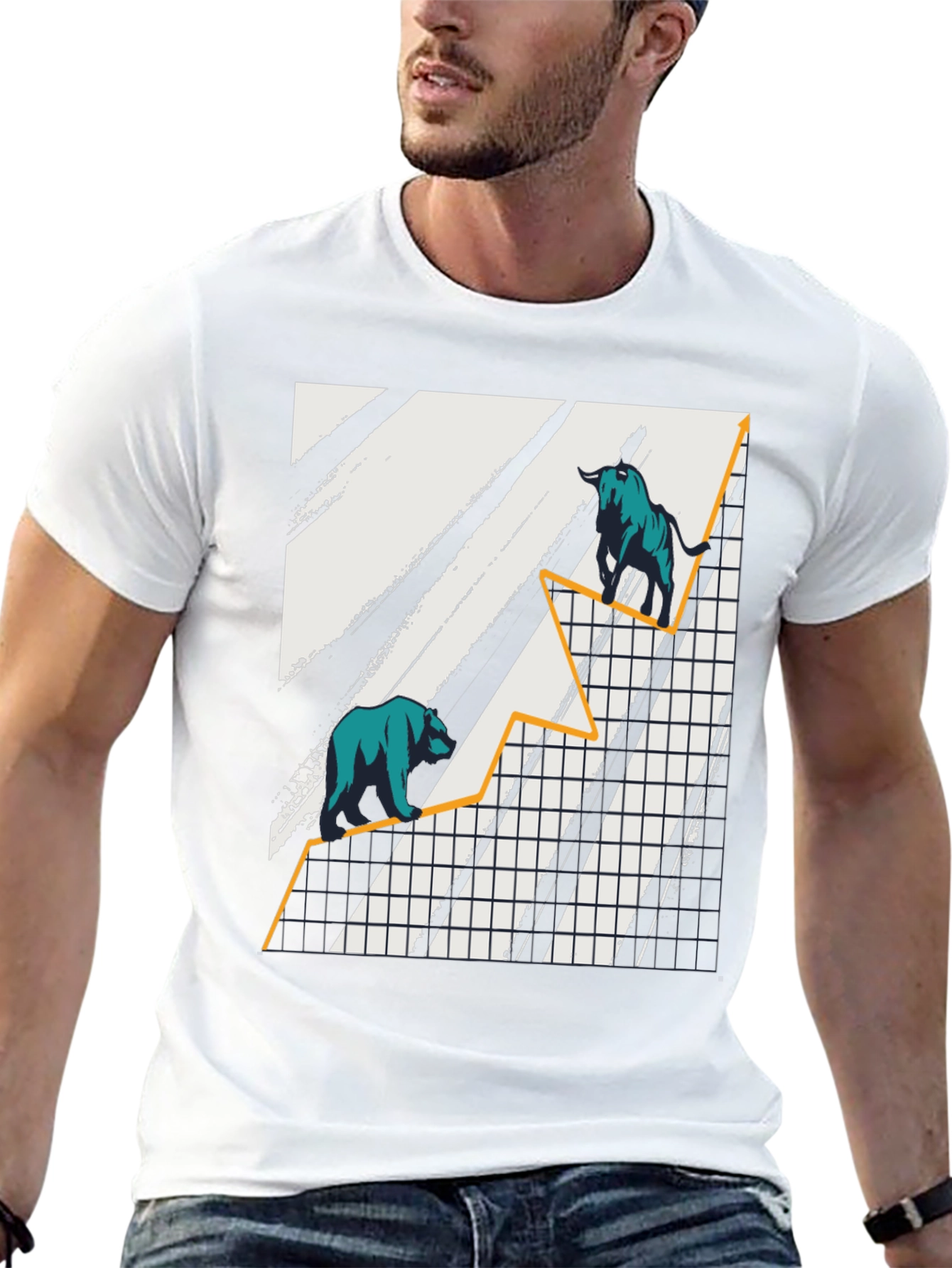 Bull & Bear Market Graphic Tee