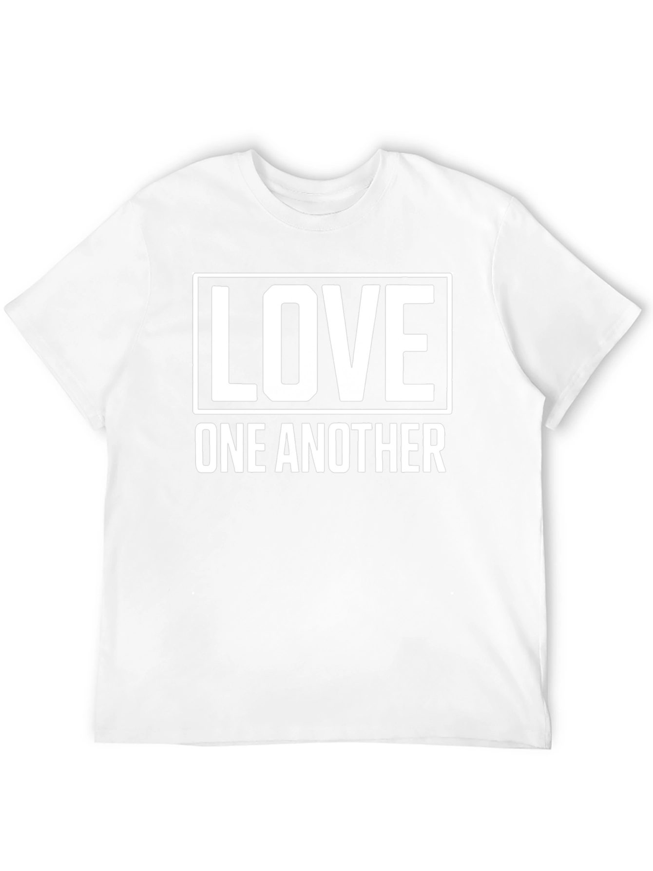 Love One Another Graphic Tee - Black
