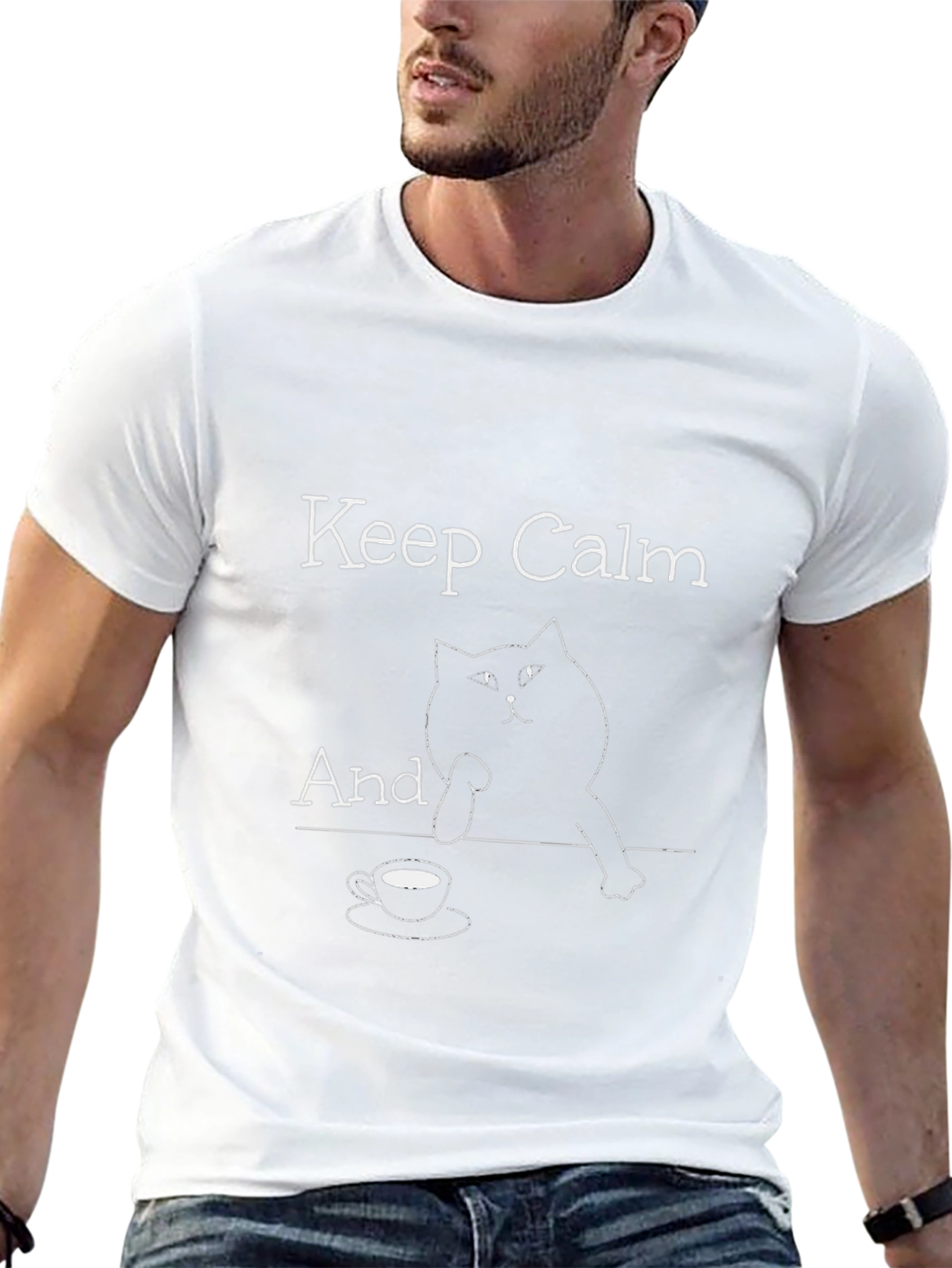 Keep Calm Cat Lover T-Shirt