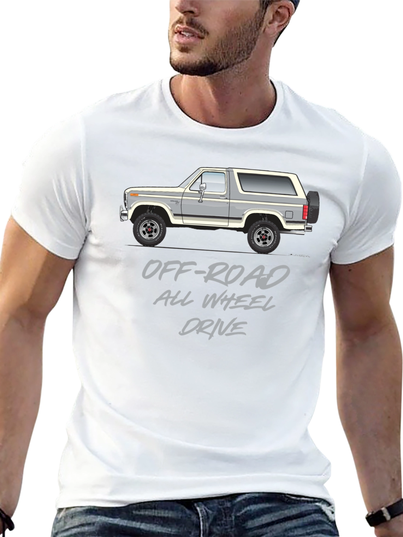 Off-Road All Wheel Drive Graphic Tee