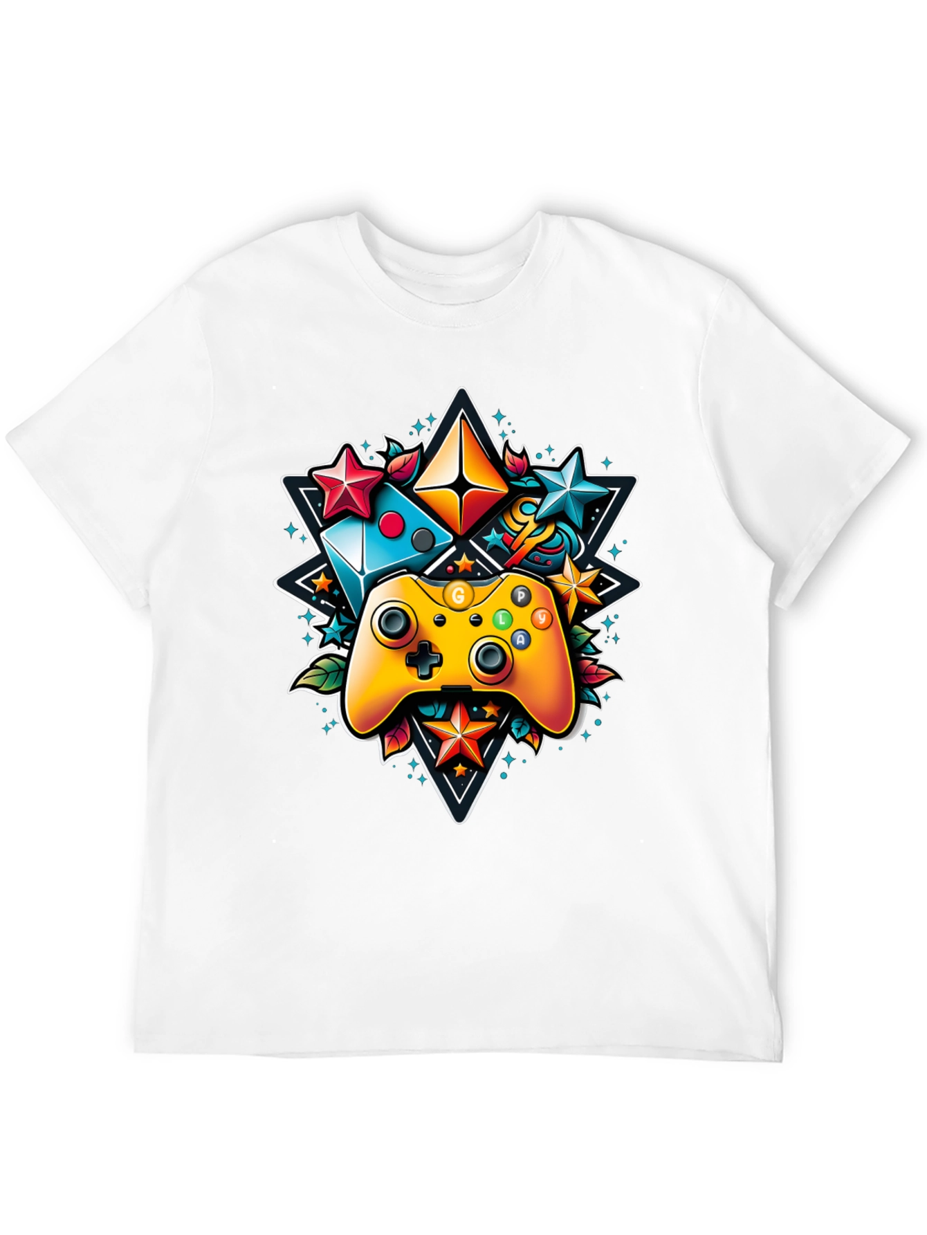 Gamer Style Black T-Shirt