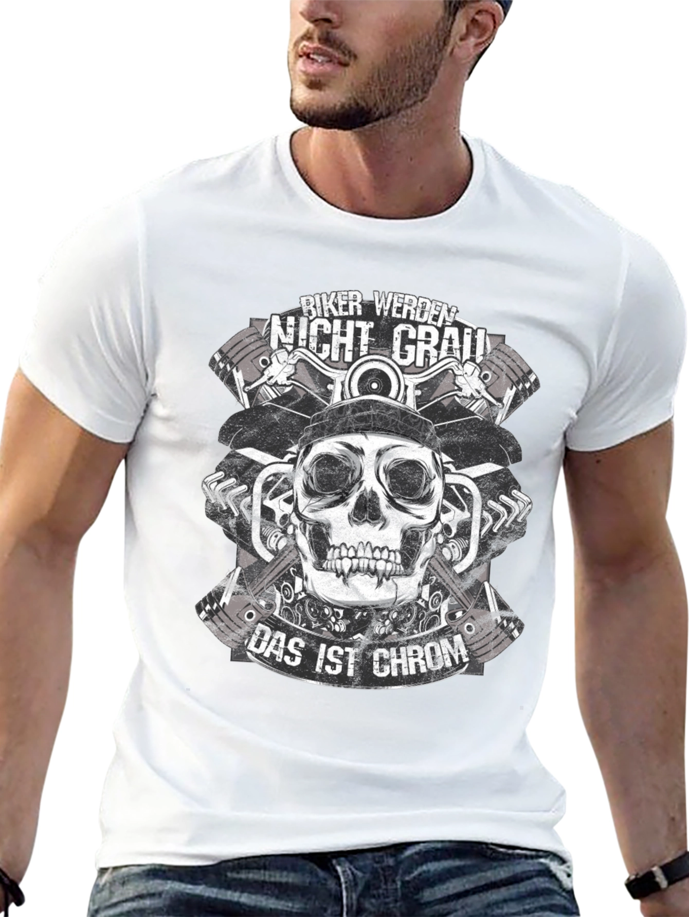 Biker Werden Nicht Grau T-Shirt