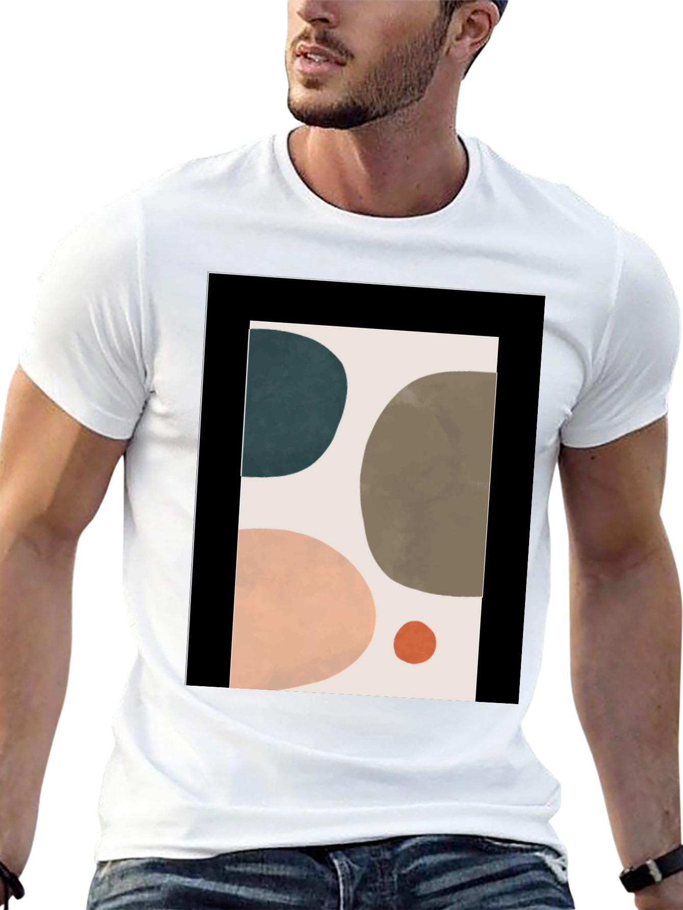 Abstract Art T-Shirt - Modern Design Tee