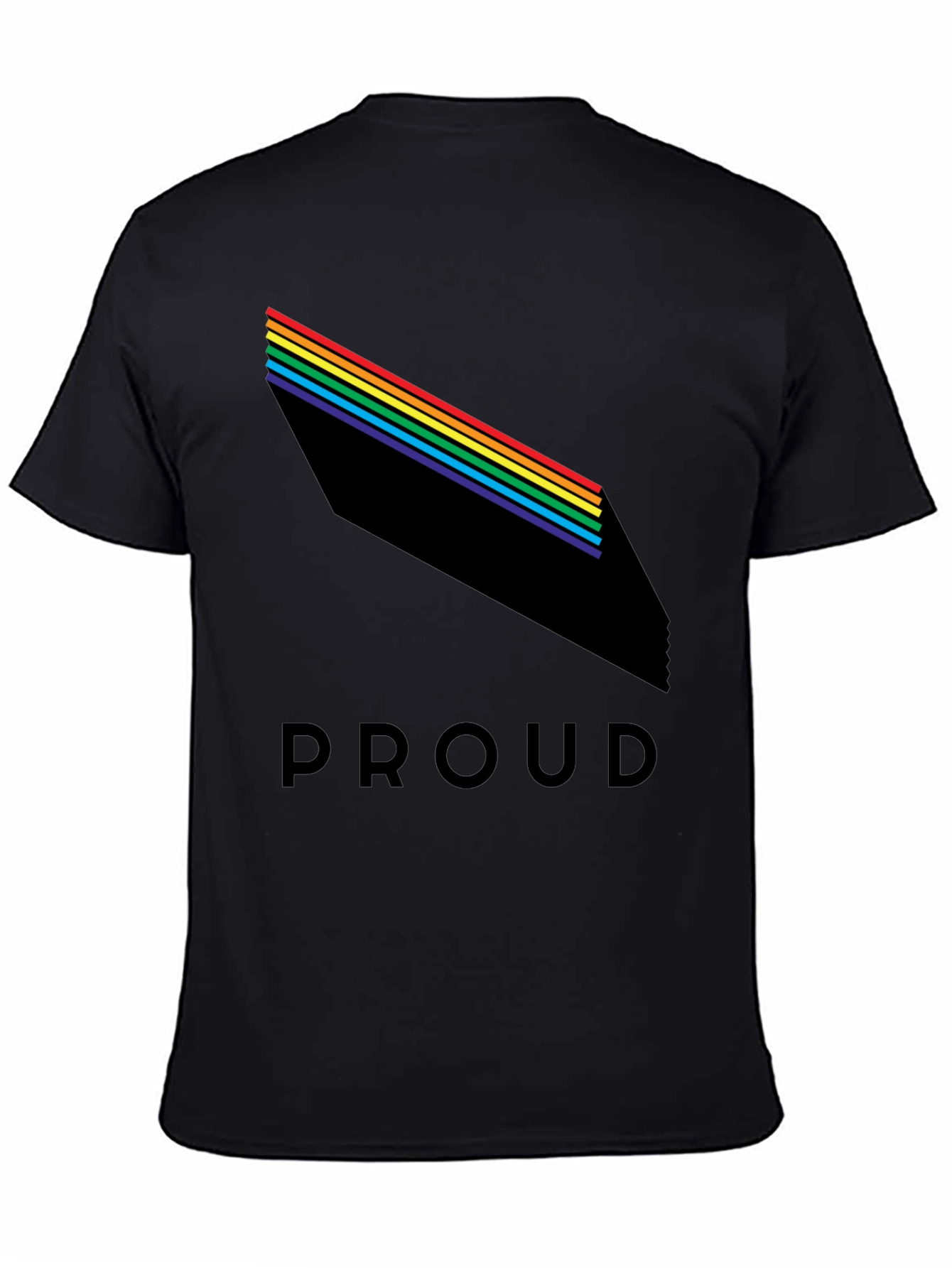 Pride Proud Rainbow Graphic T-Shirt