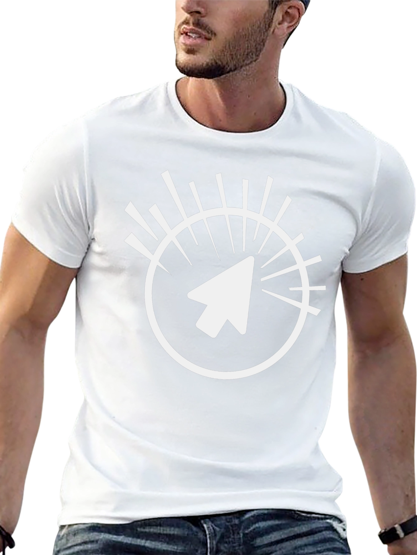 Cursor Graphic Tee - Cool Pointer Shirt