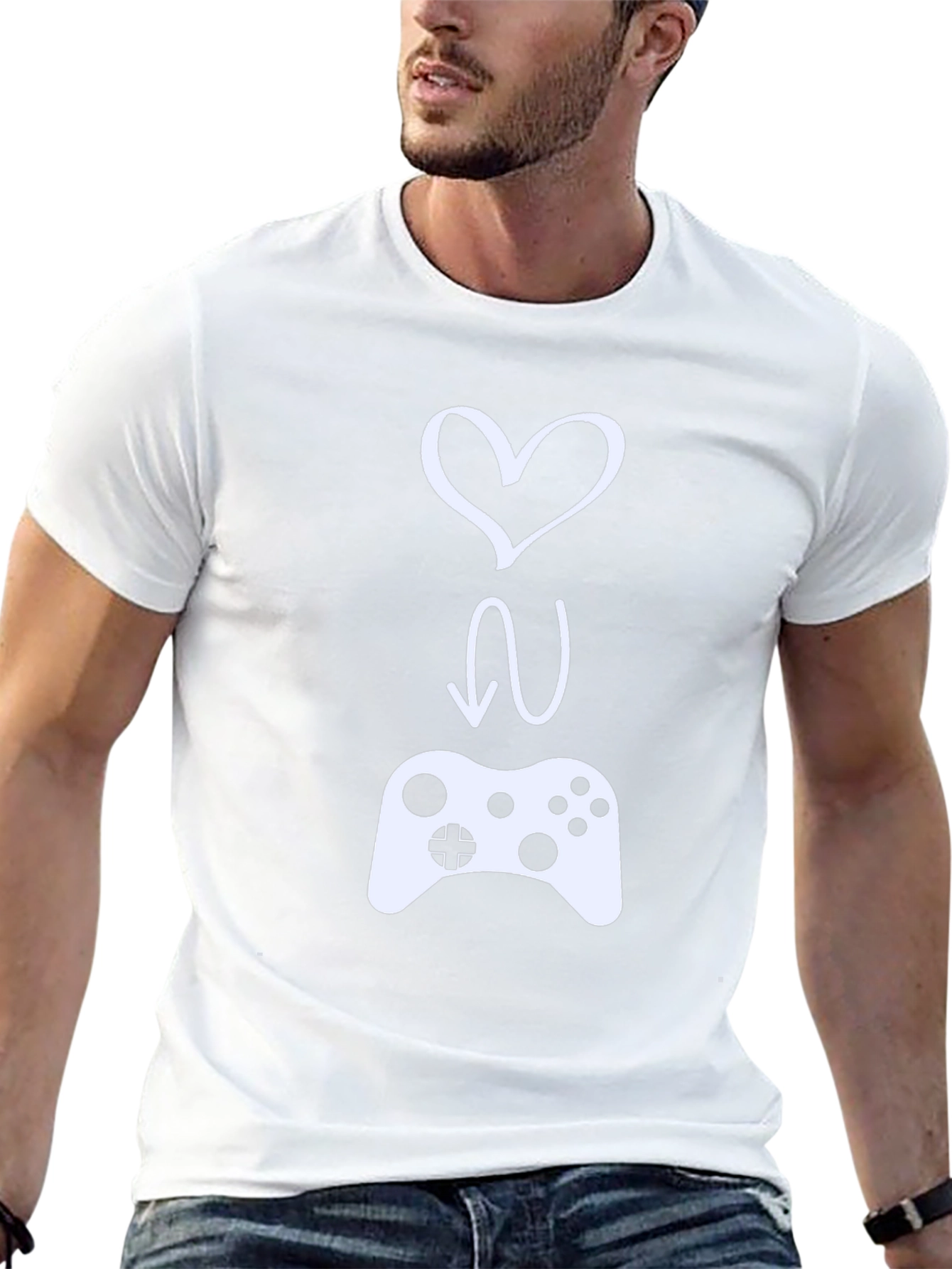 Love to Game Black T-Shirt