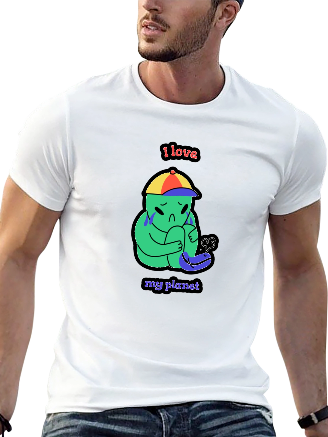 I Love My Planet Graphic Tee