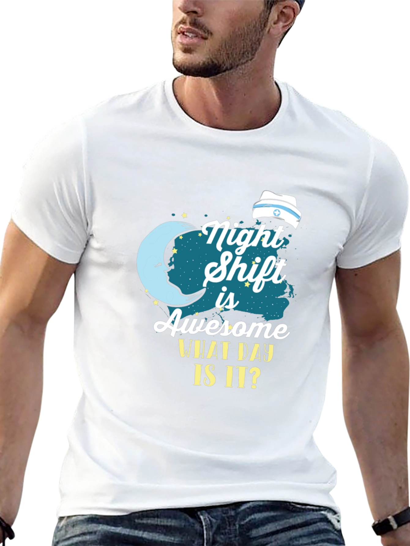 Night Shift Nurse T-Shirt - What Day Is It?