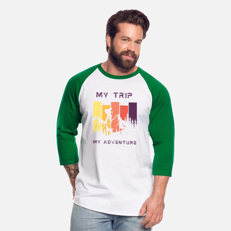 Black Simple Abstract Adventure T-Shirt