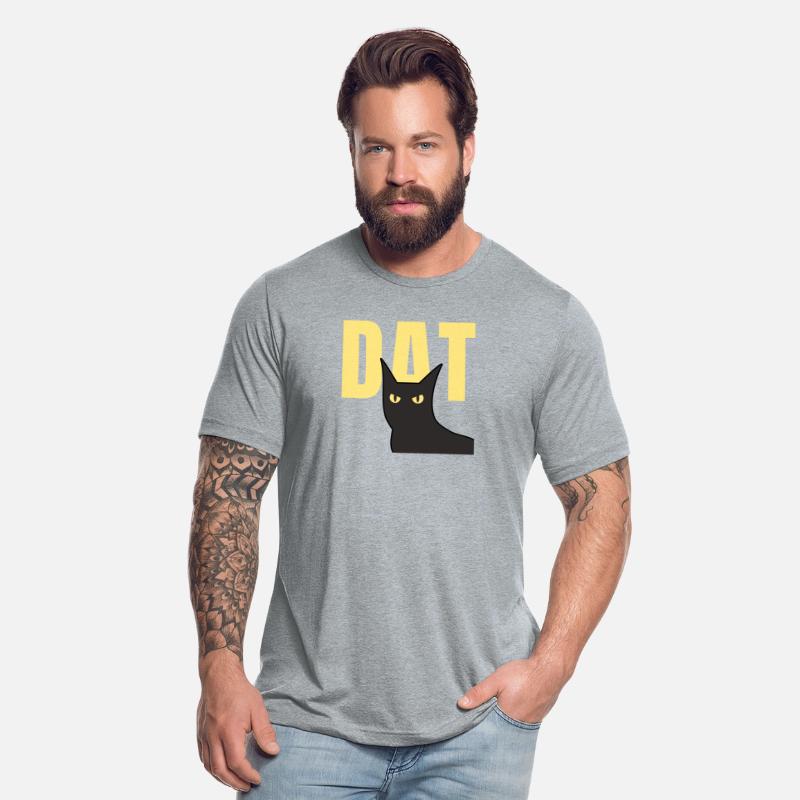 Black Yellow Modern Minimalist Cat T shirt Design