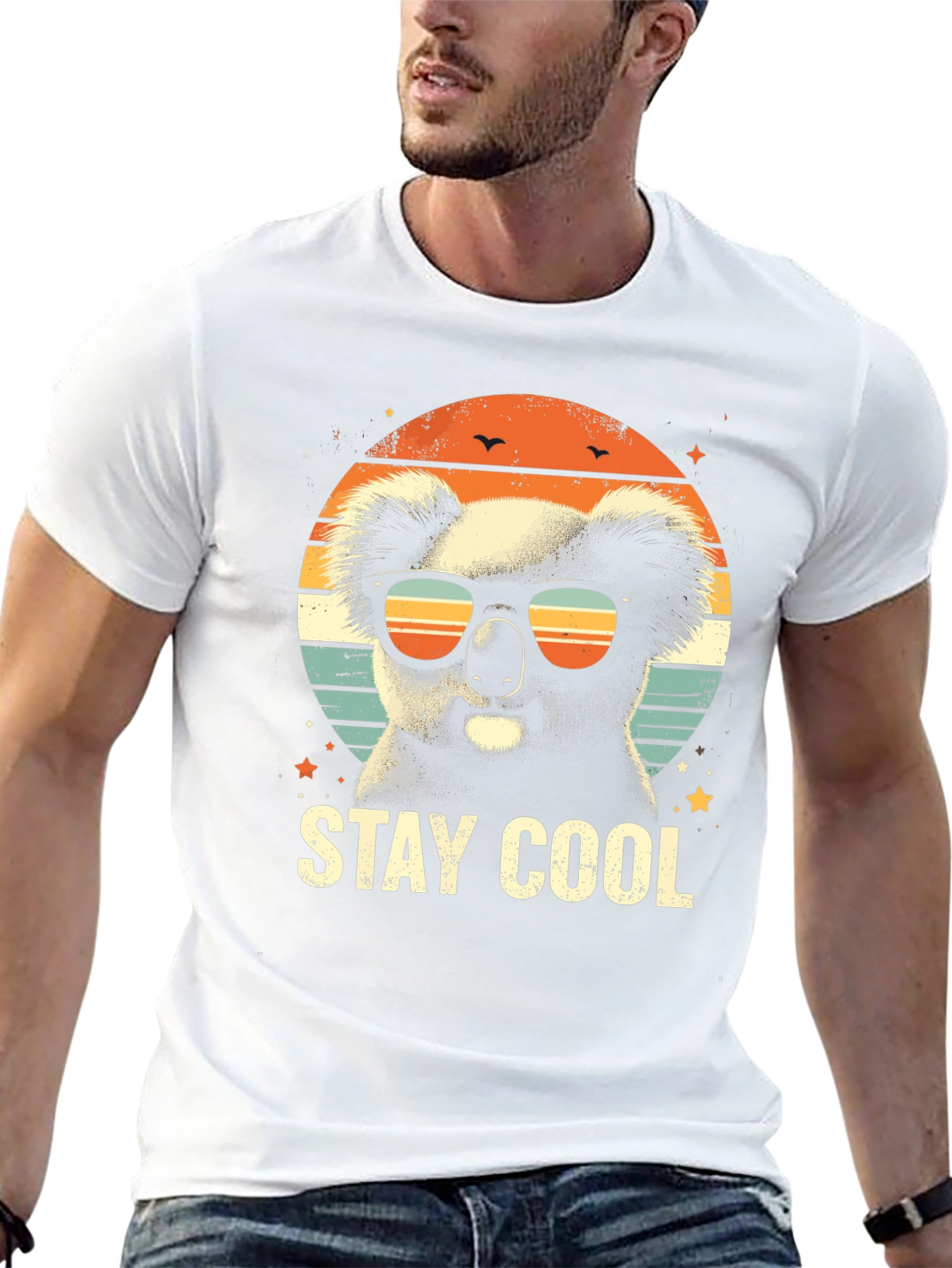 Cool Koala T-Shirt - Stay Cool Design