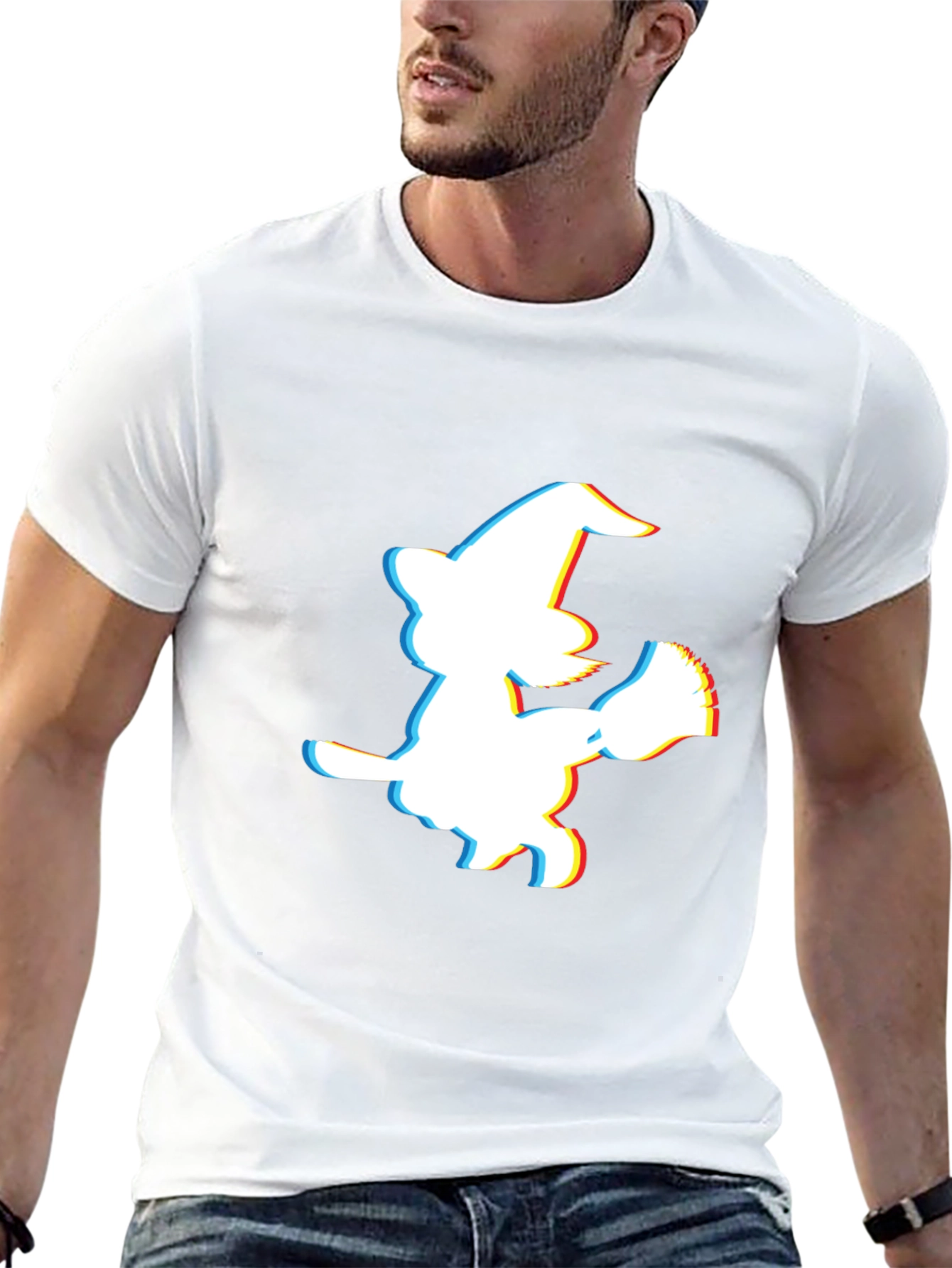 Spooky Season Glitch Witch T-Shirt