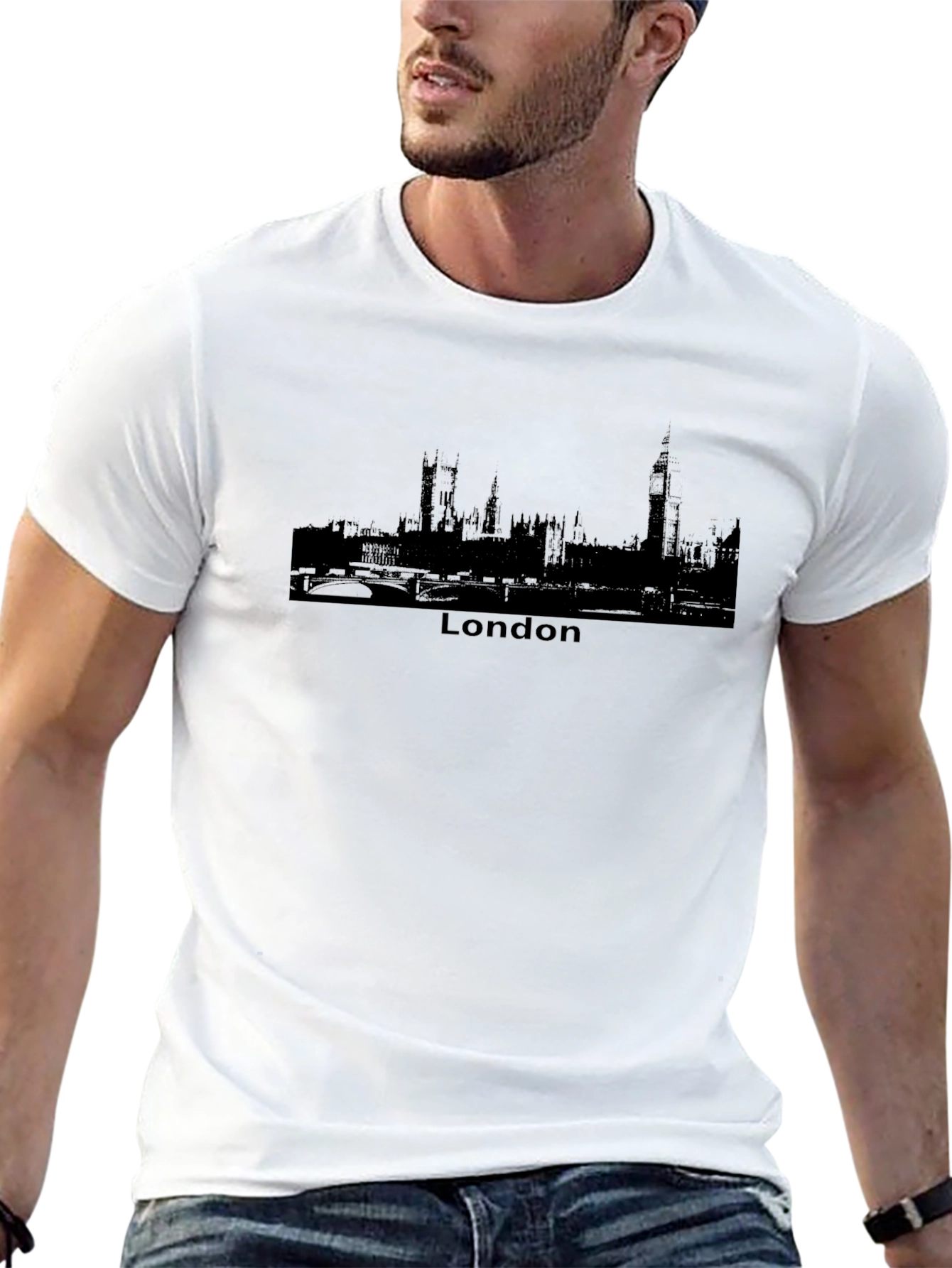 London Skyline Graphic T-Shirt
