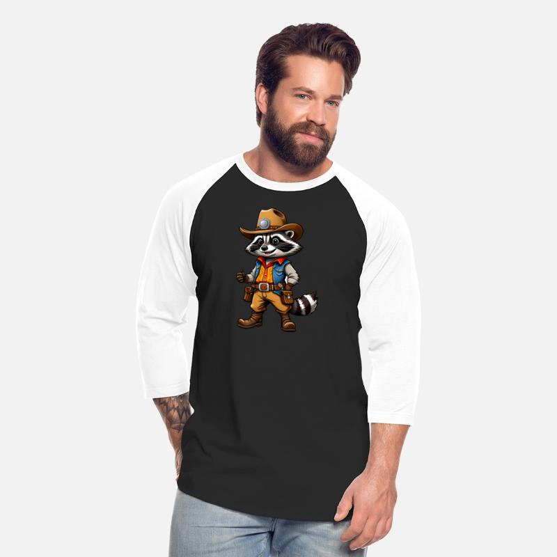 Cowboy Raccoon Boy – Wild West Bandit Style