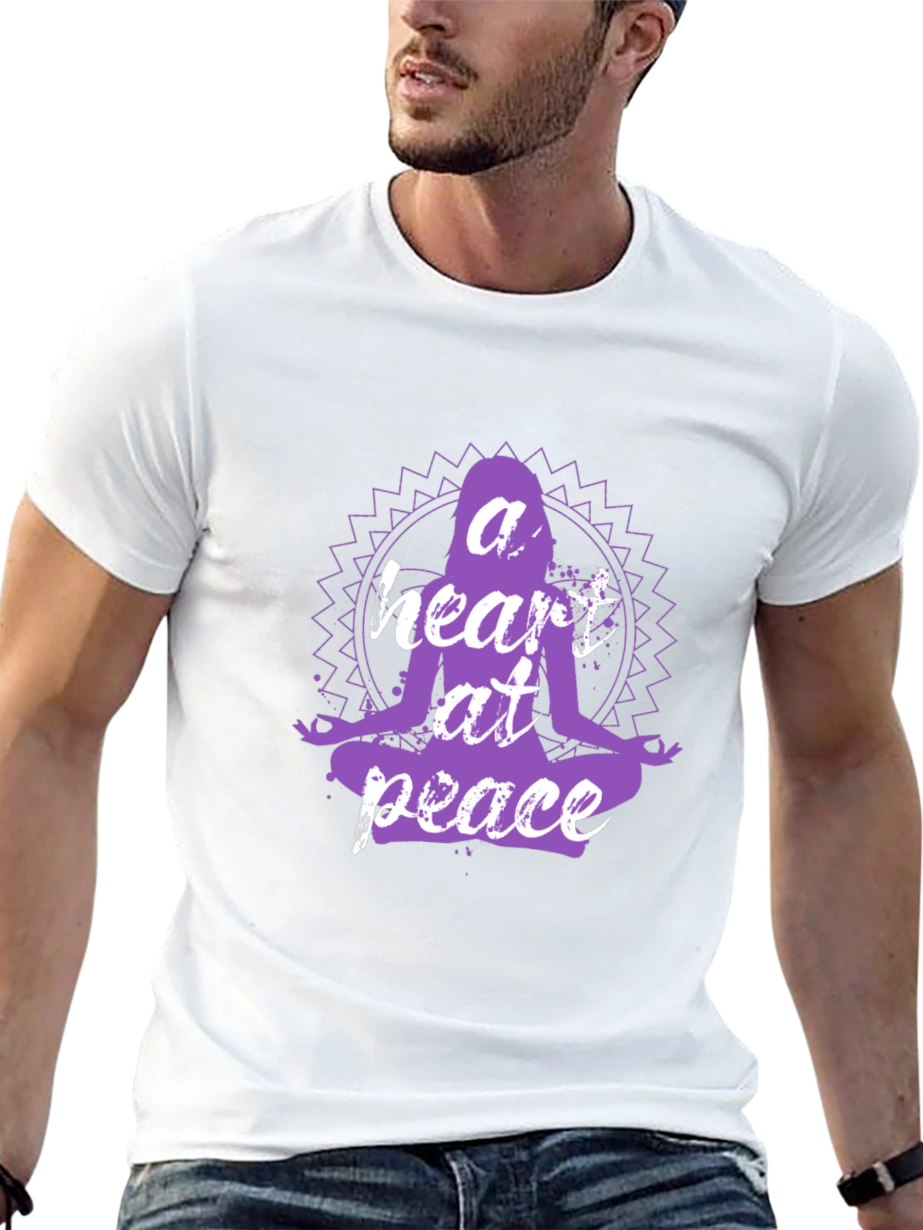 A Heart at Peace Yoga T-Shirt
