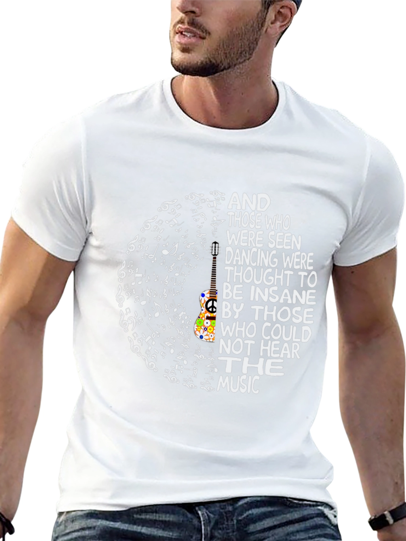 Music Lover T-Shirt - Dancing Insane Quote Tee
