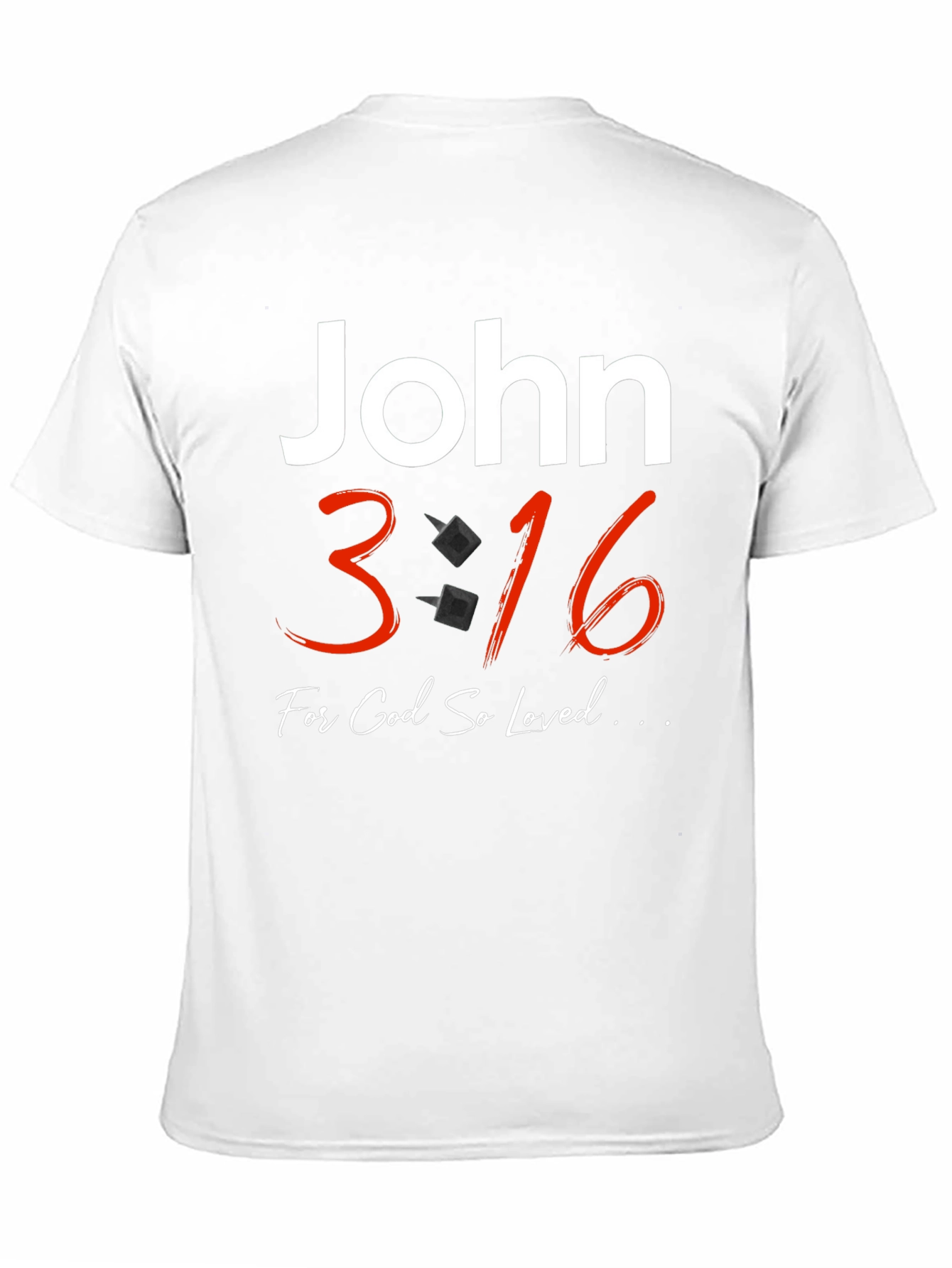John 3:16 T-Shirt - Religious Christian Apparel