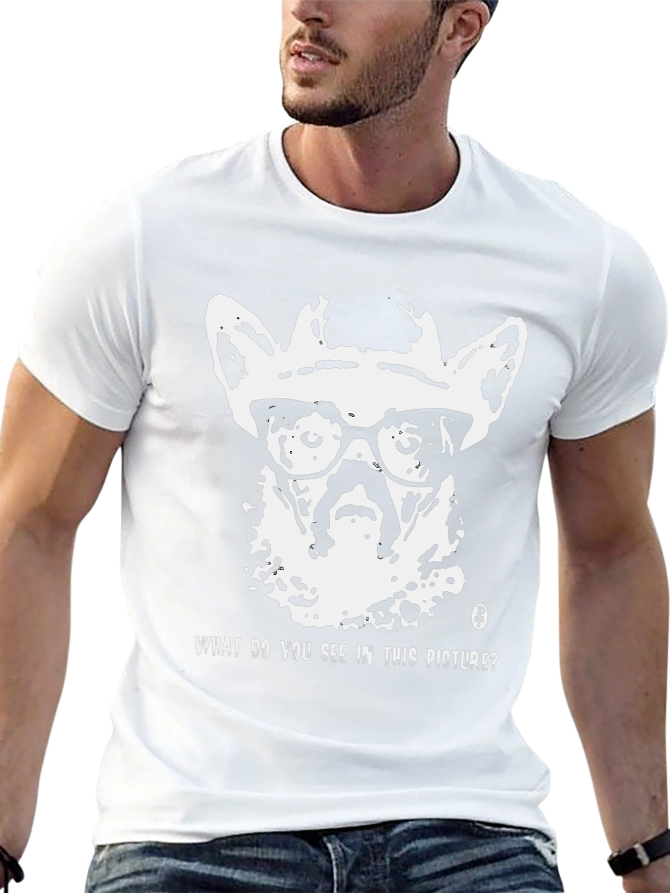 Optical Illusion Dog or Seal T-Shirt