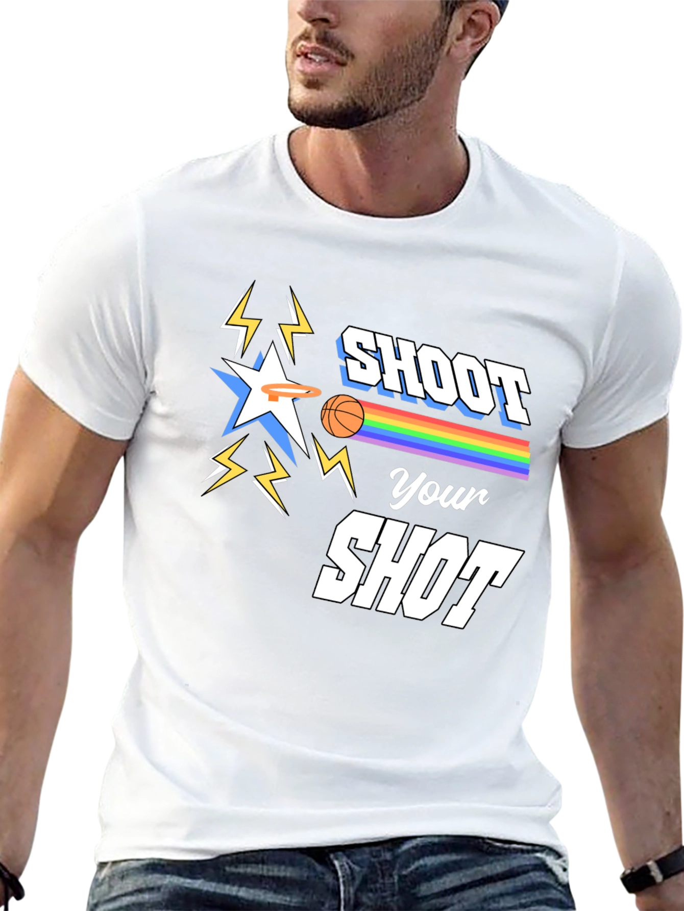 Shoot Your Shot Graphic T-Shirt