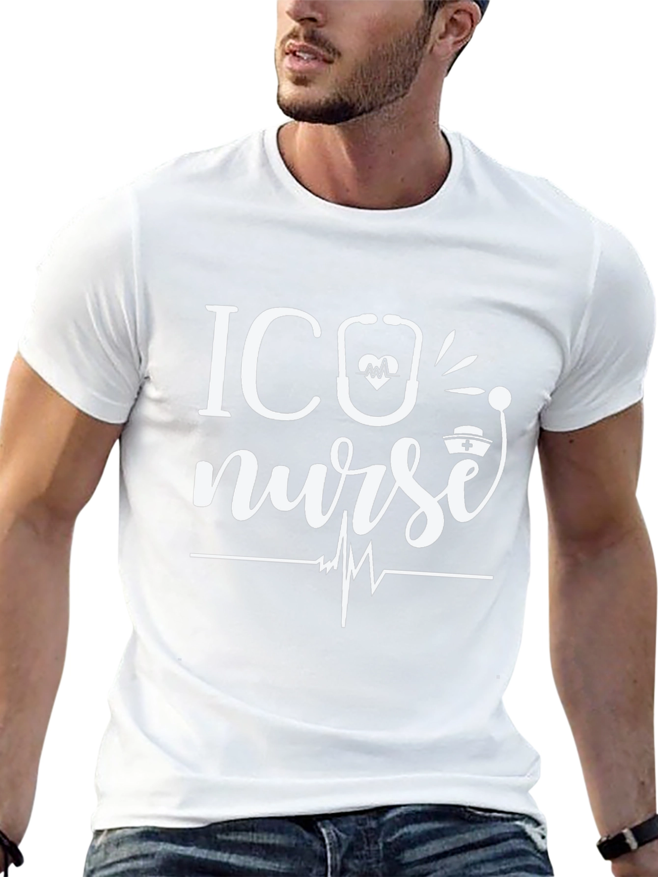 ICU Nurse T-Shirt - Medical Professional Apparel