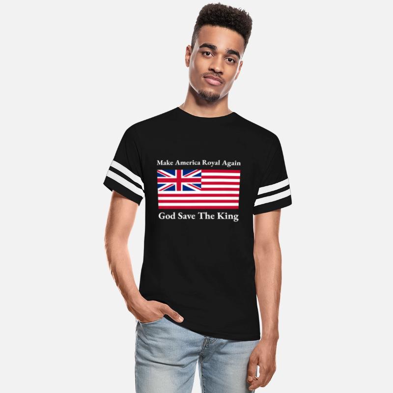 Funny Red Blue Make America Royal Again Flag