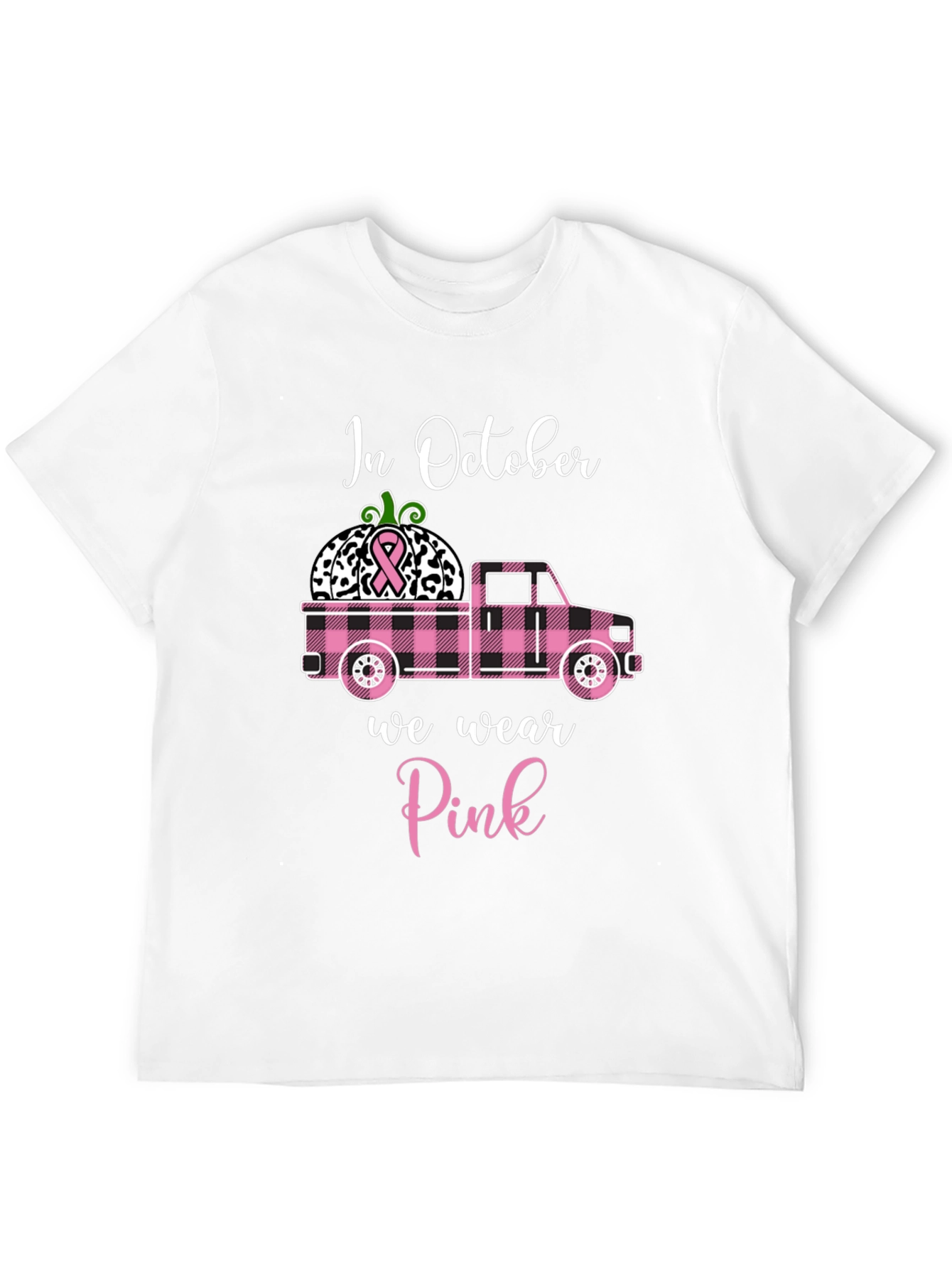 Pink October Truck T-Shirt