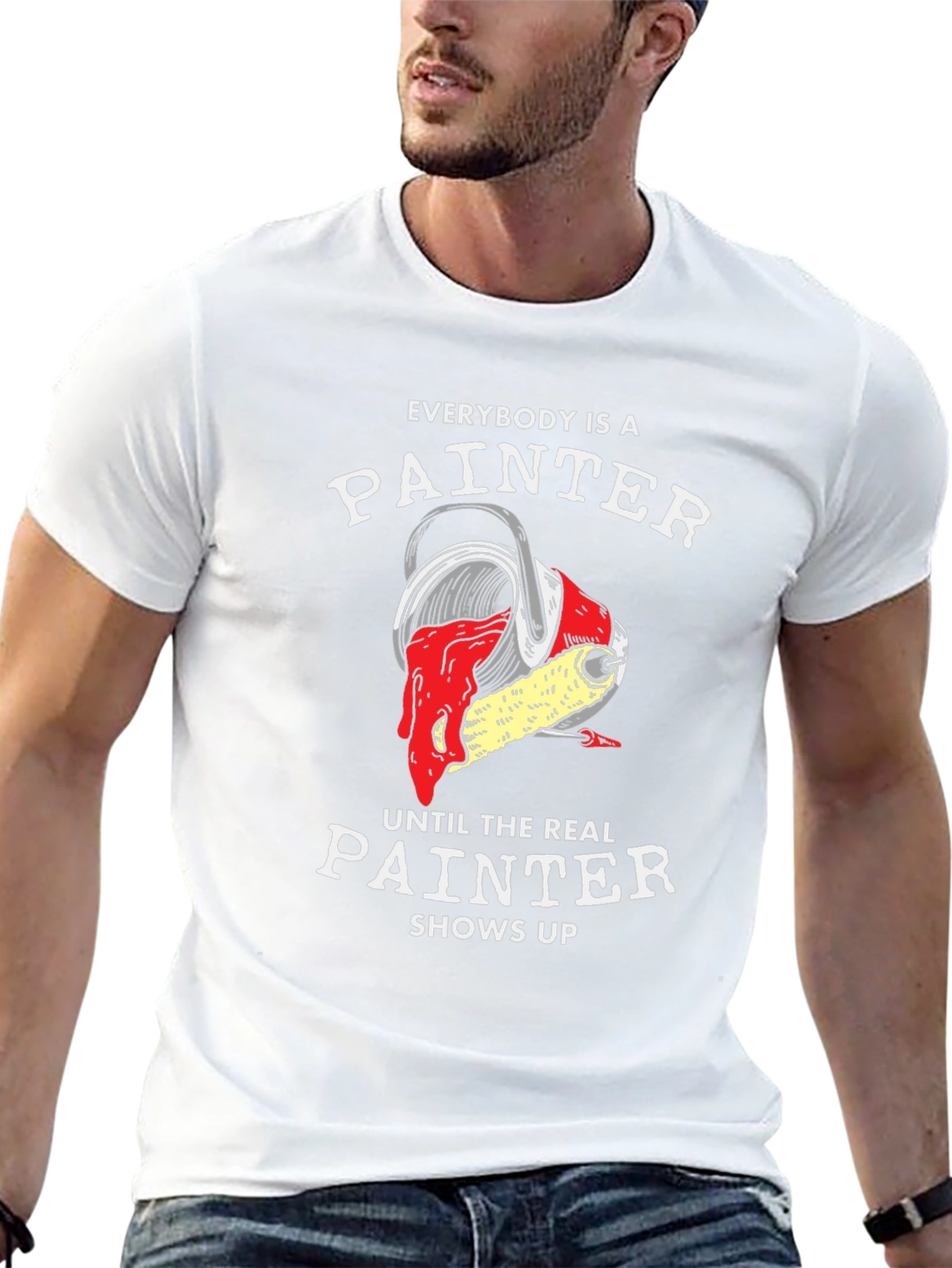 Everybody is a Painter T-Shirt - Artistic Graphic Tee