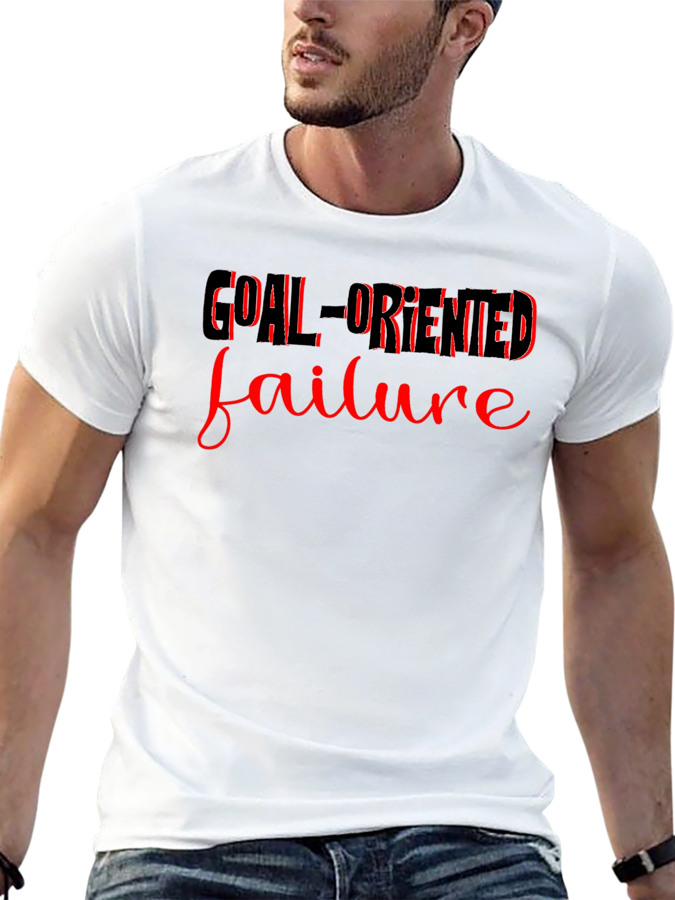 Goal-Oriented Failure Graphic T-Shirt