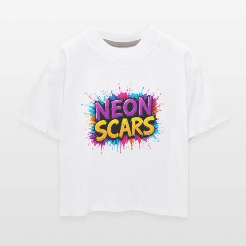 Glowing Graffiti Typography Splatter Effect