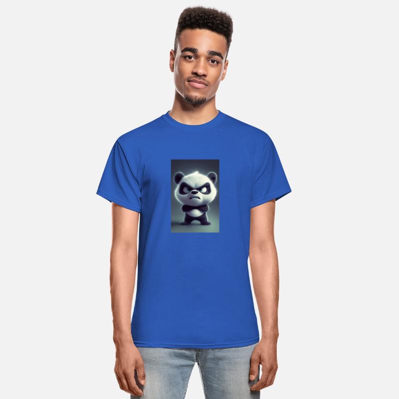 Grumpy Cartoon Panda Mood