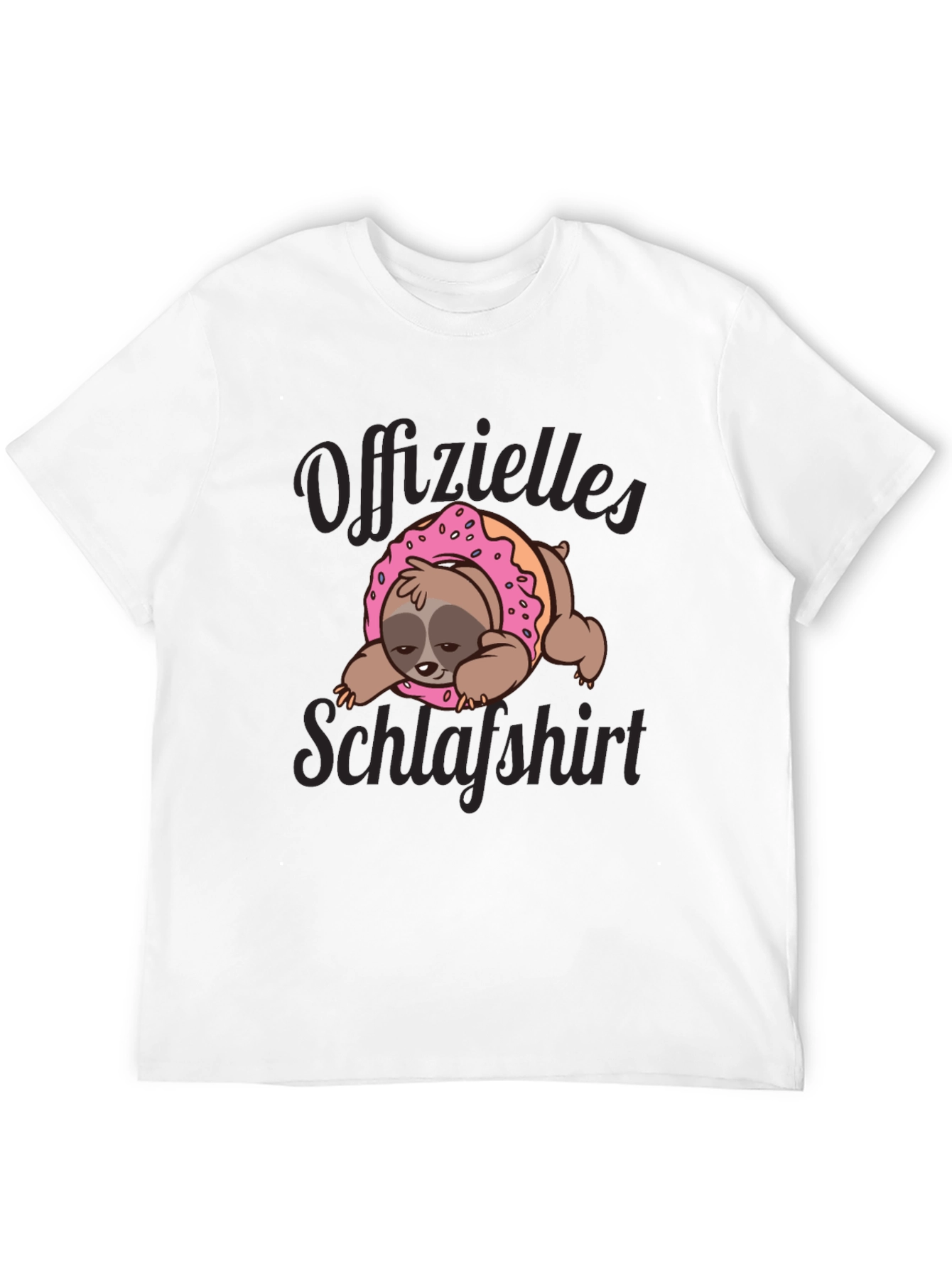 Sloth Donut T-Shirt - Official Sleep Shirt