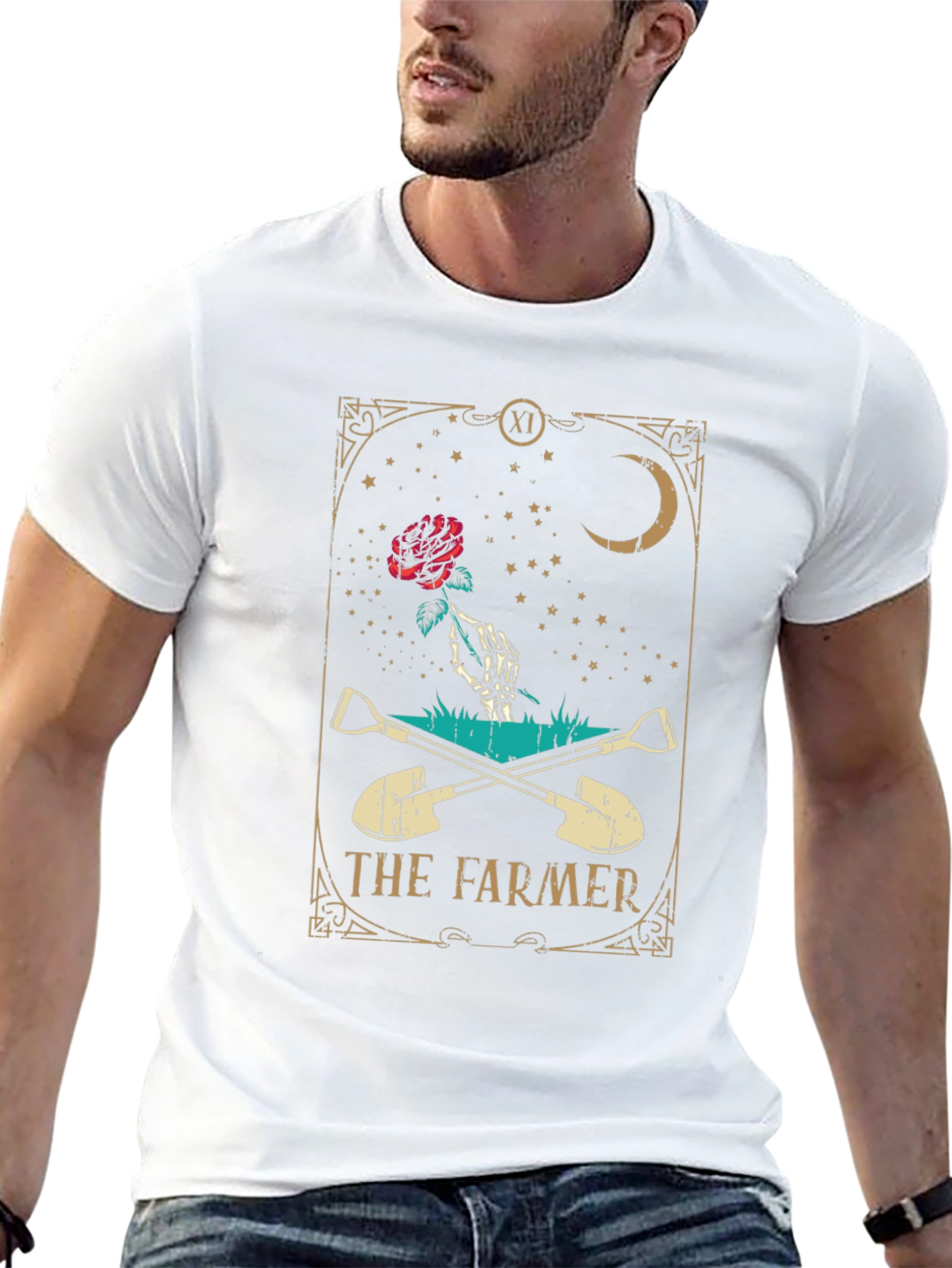 The Farmer Tarot Card T-Shirt