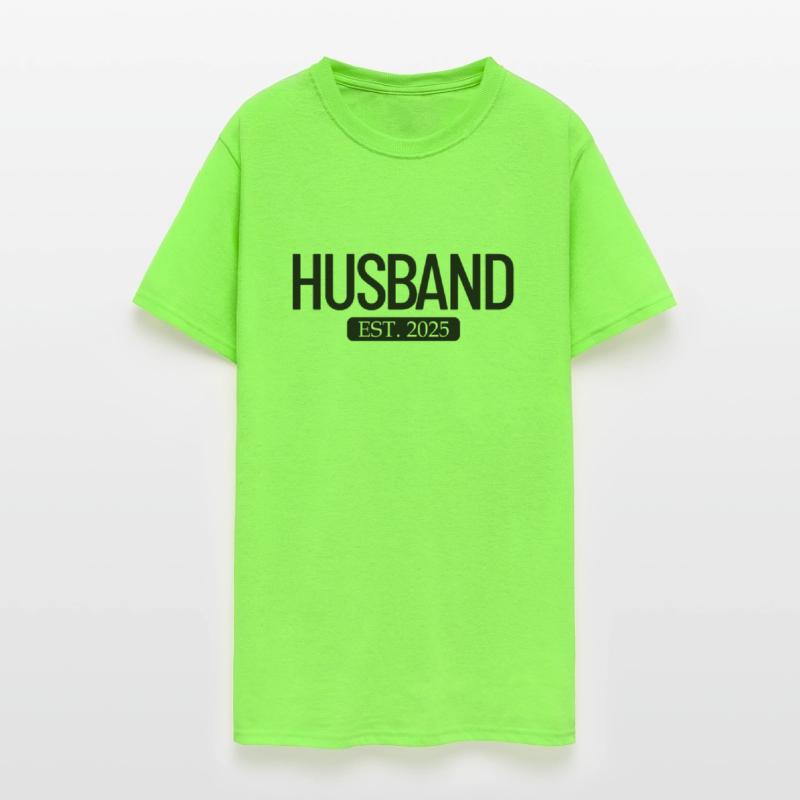 Husband Est. 2025 Matching Couple Married 2025