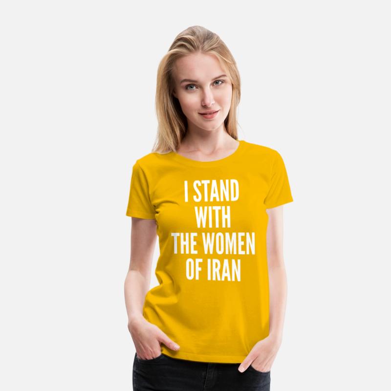I stand with the Women of Iran, Iran Azadi,