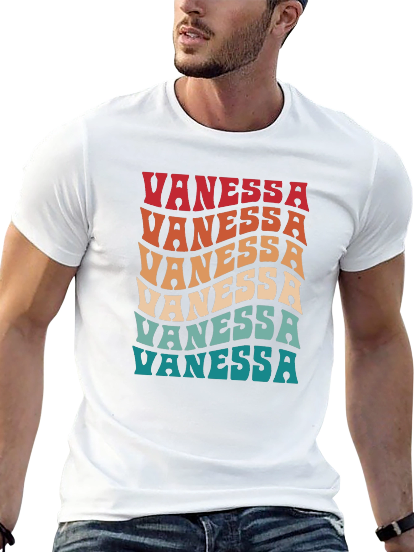 Vanessa Retro Wave T-Shirt