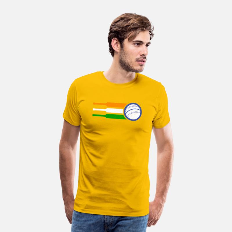 India Cricket Team Tshirt Indian Cricket Fan Flag