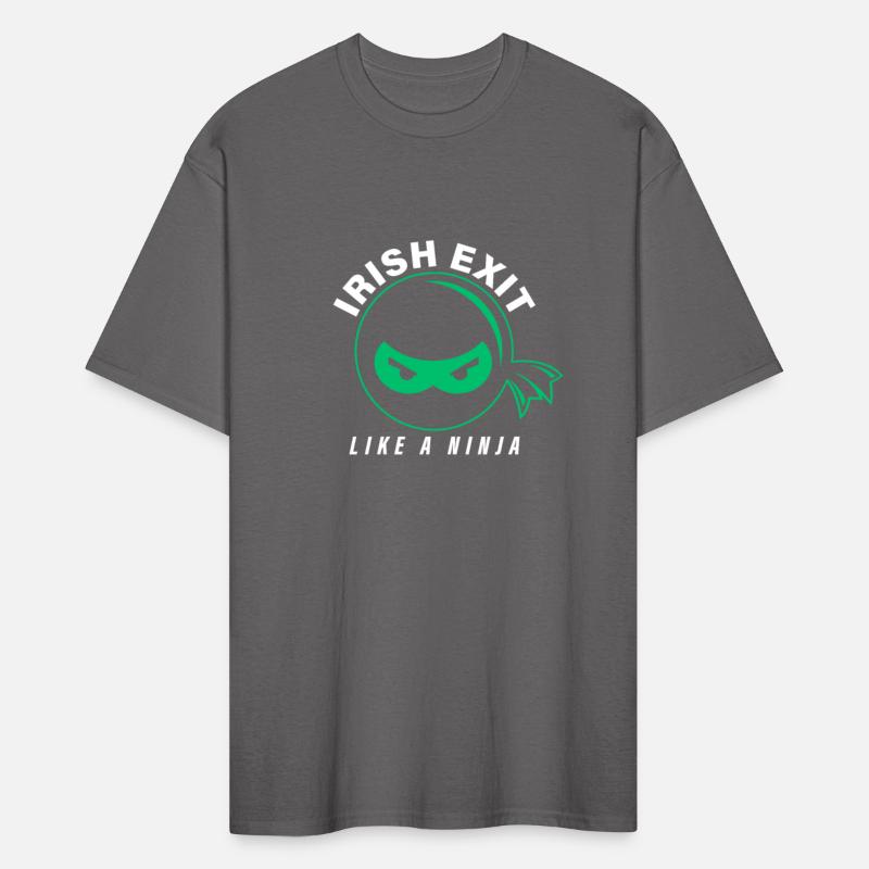 Irish Exit Like A Ninja St Patricks Day Gift
