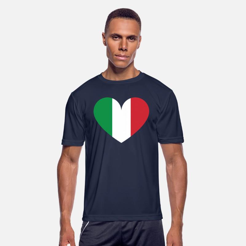 Italian Flag Heart Love Italy