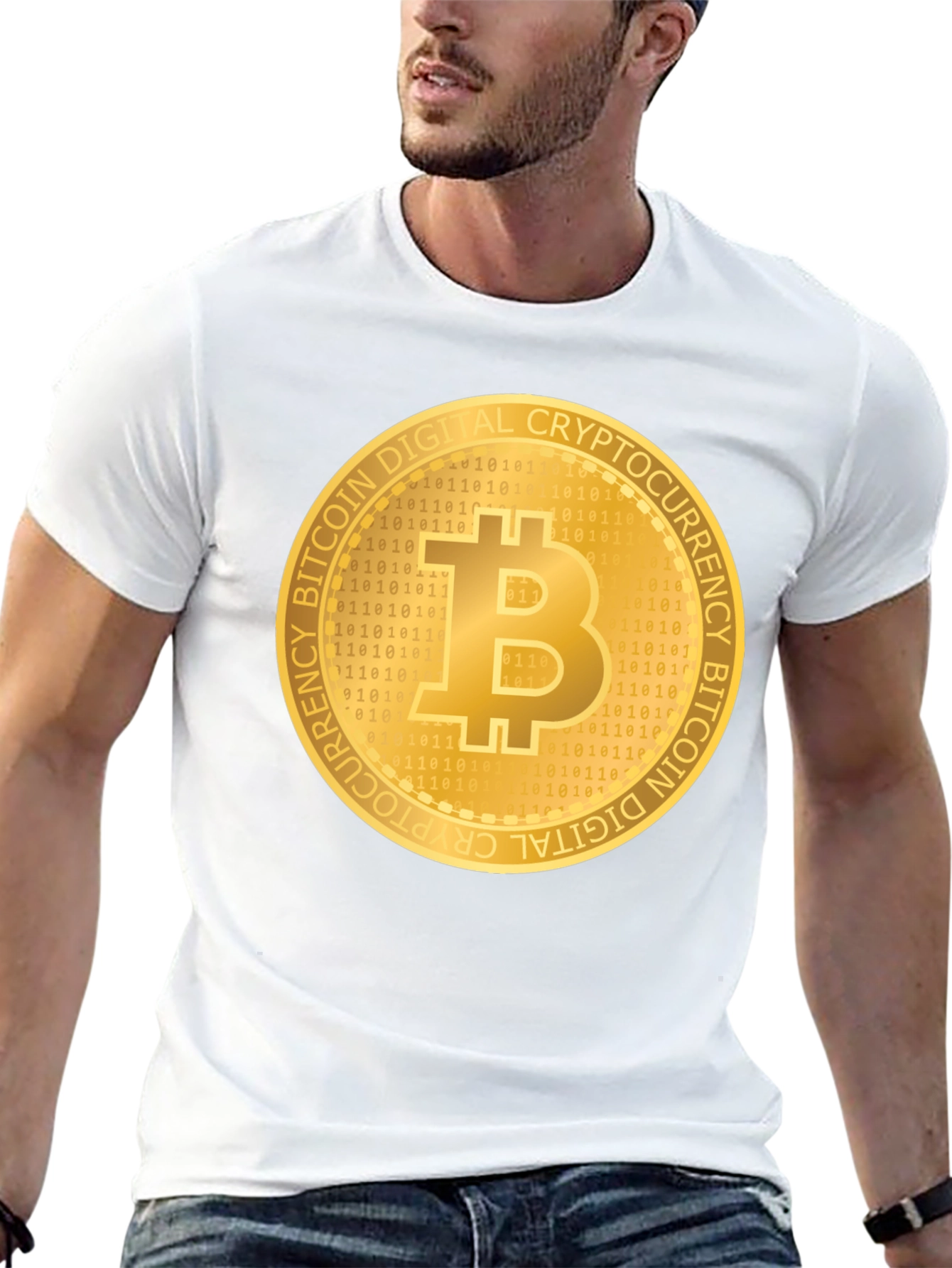 Bitcoin Digital Cryptocurrency T-Shirt