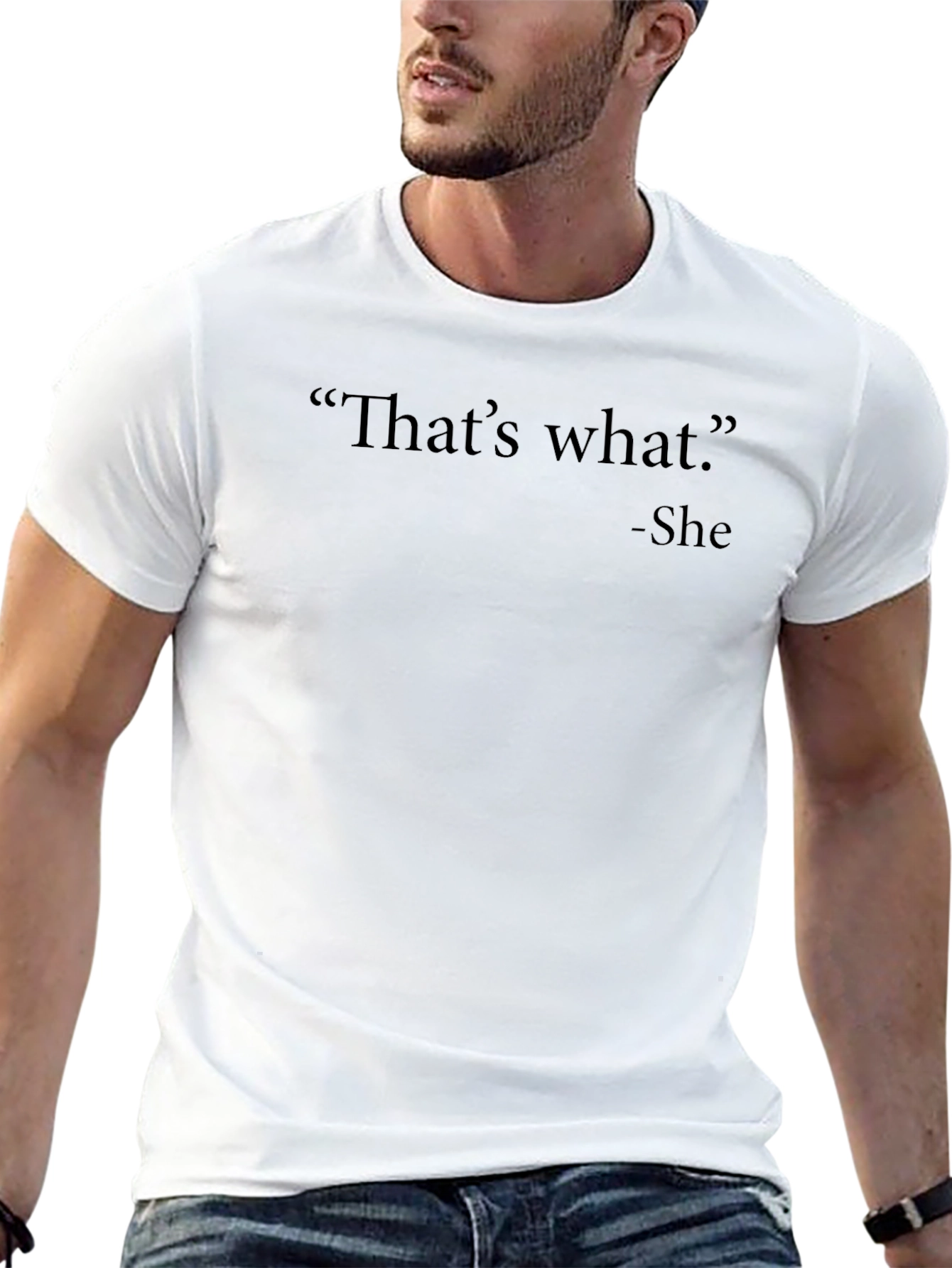 Thats What She Said Mens Black T-Shirt