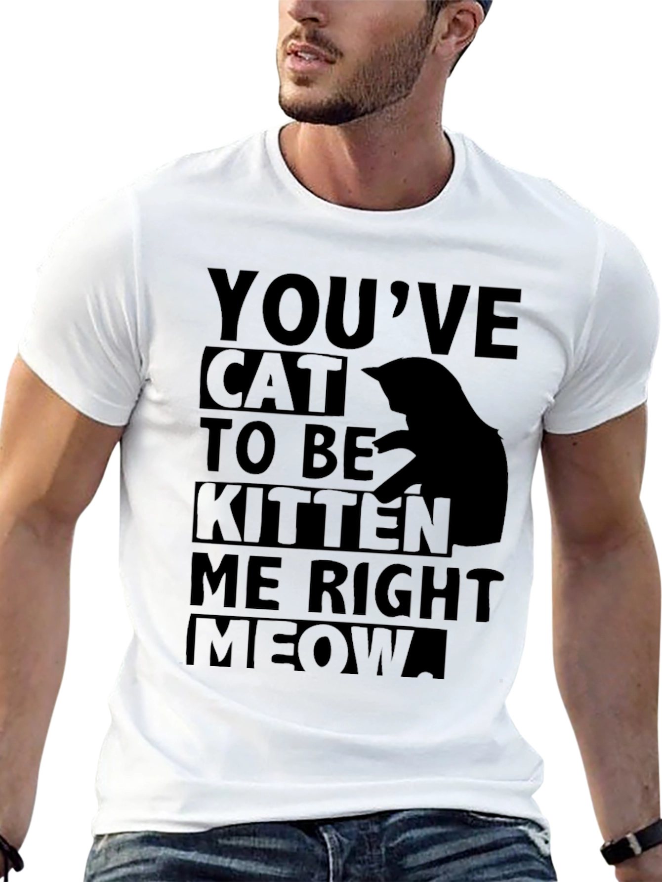Youve Cat To Be Kitten Me Right Meow T-Shirt